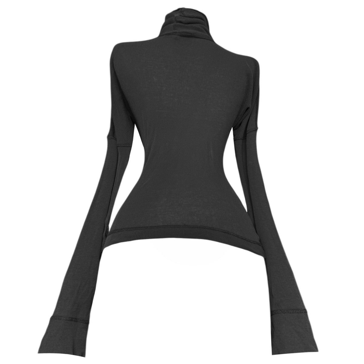 Gucci Tom Ford for Gucci asymmetrical long sleeve blouse Size S / US 4 / IT 40 - 2 Thumbnail