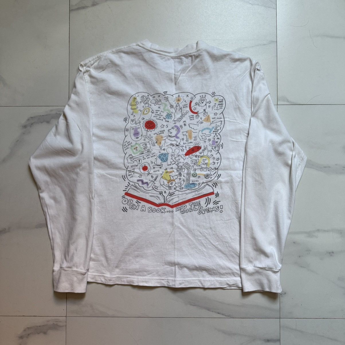 Keith Haring Abercrombie & Fitch x Keith Haring Open A Book… Tee Size US M / EU 48-50 / 2 - 3 Thumbnail