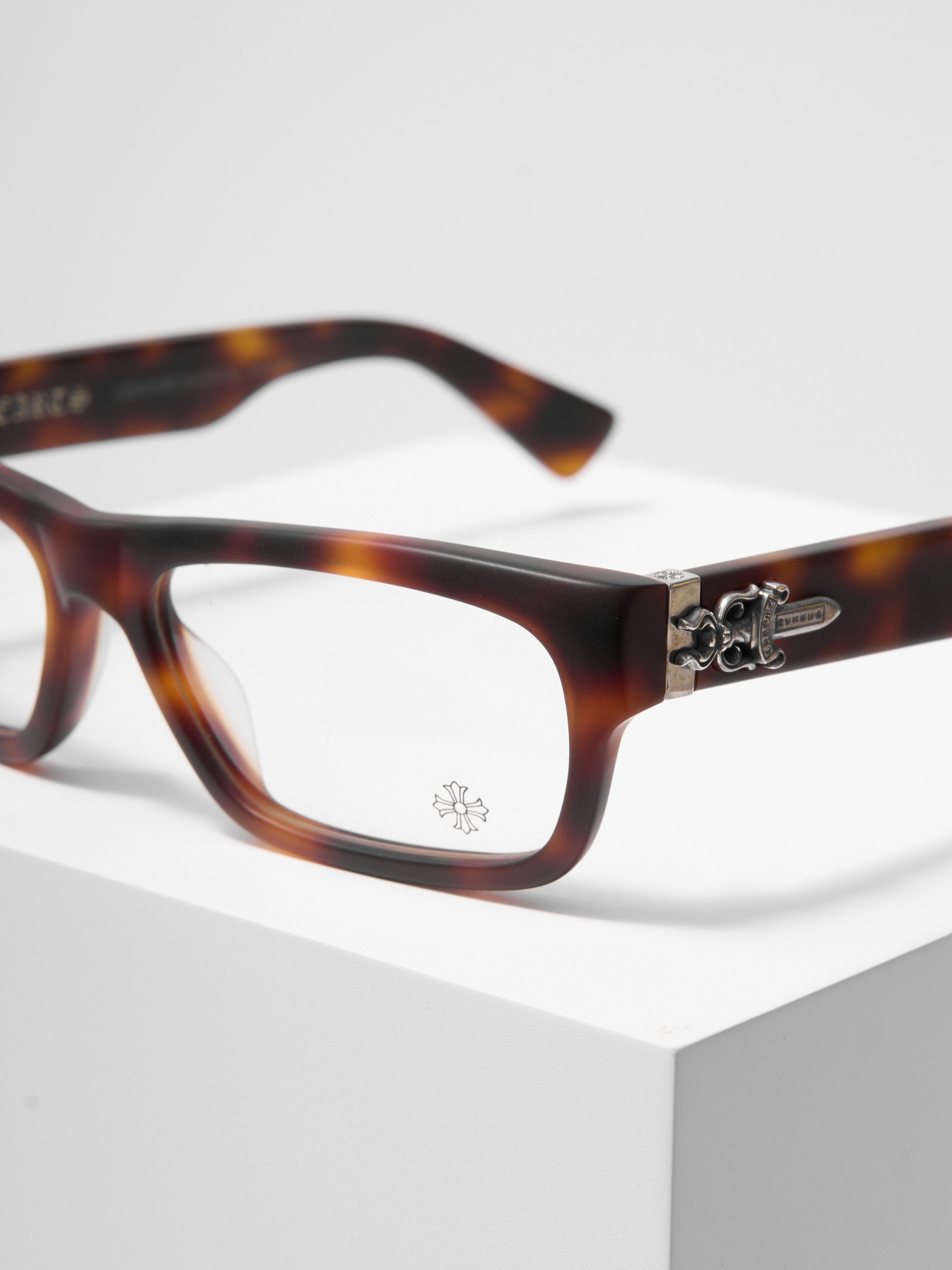 Chrome Hearts CHROME HEARTS INFLATABLE DATE-A MATTE BUTTERSCOTCH TORTOISE Size ONE SIZE - 5 Thumbnail