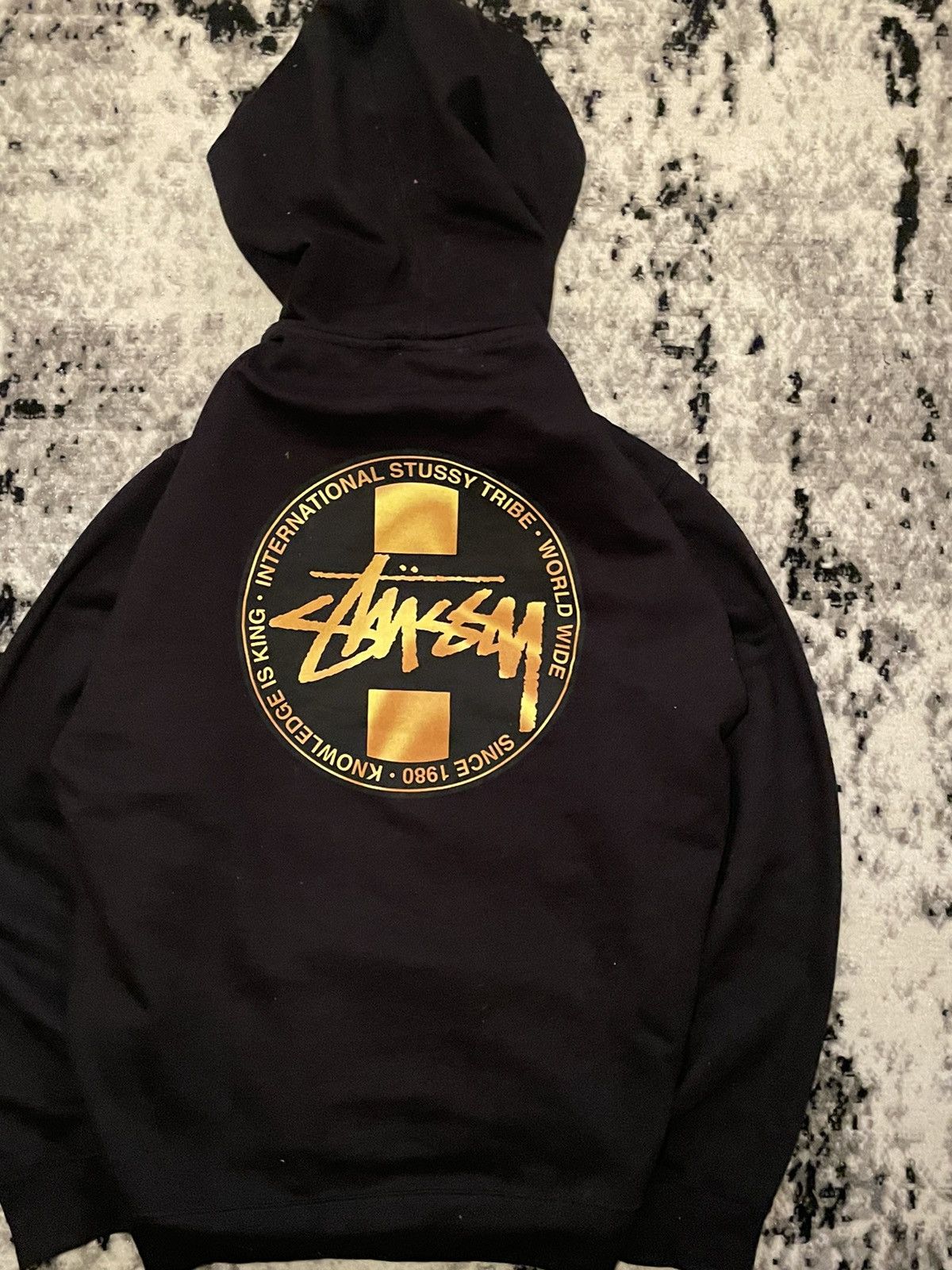 Stussy × Vintage Vintage Stussy Hoodie Big Logo Streetwear Y2k Boxy fit Crazy Size US M / EU 48-50 / 2 - 6 Thumbnail