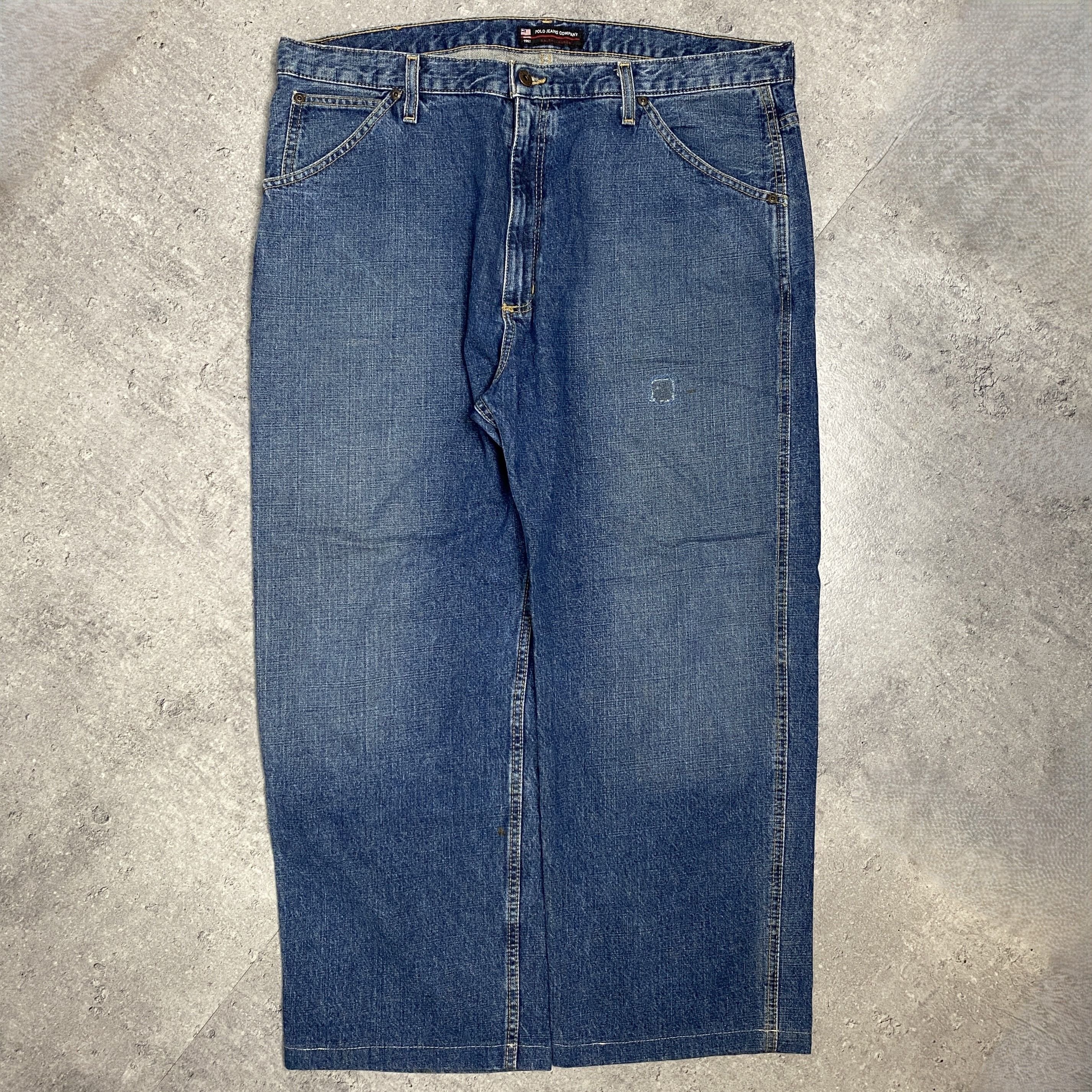 Polo Ralph Lauren × Vintage Ralph Lauren Polo baggy jeans - W38 Size US 38 / EU 54 - 2 Thumbnail