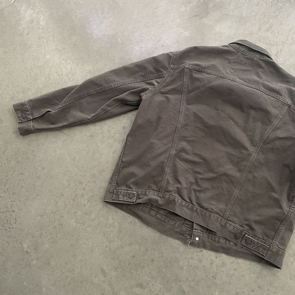 Levi's Levi’s Denim Jacket Olive Green Size US XL / EU 56 / 4 - 7 Thumbnail
