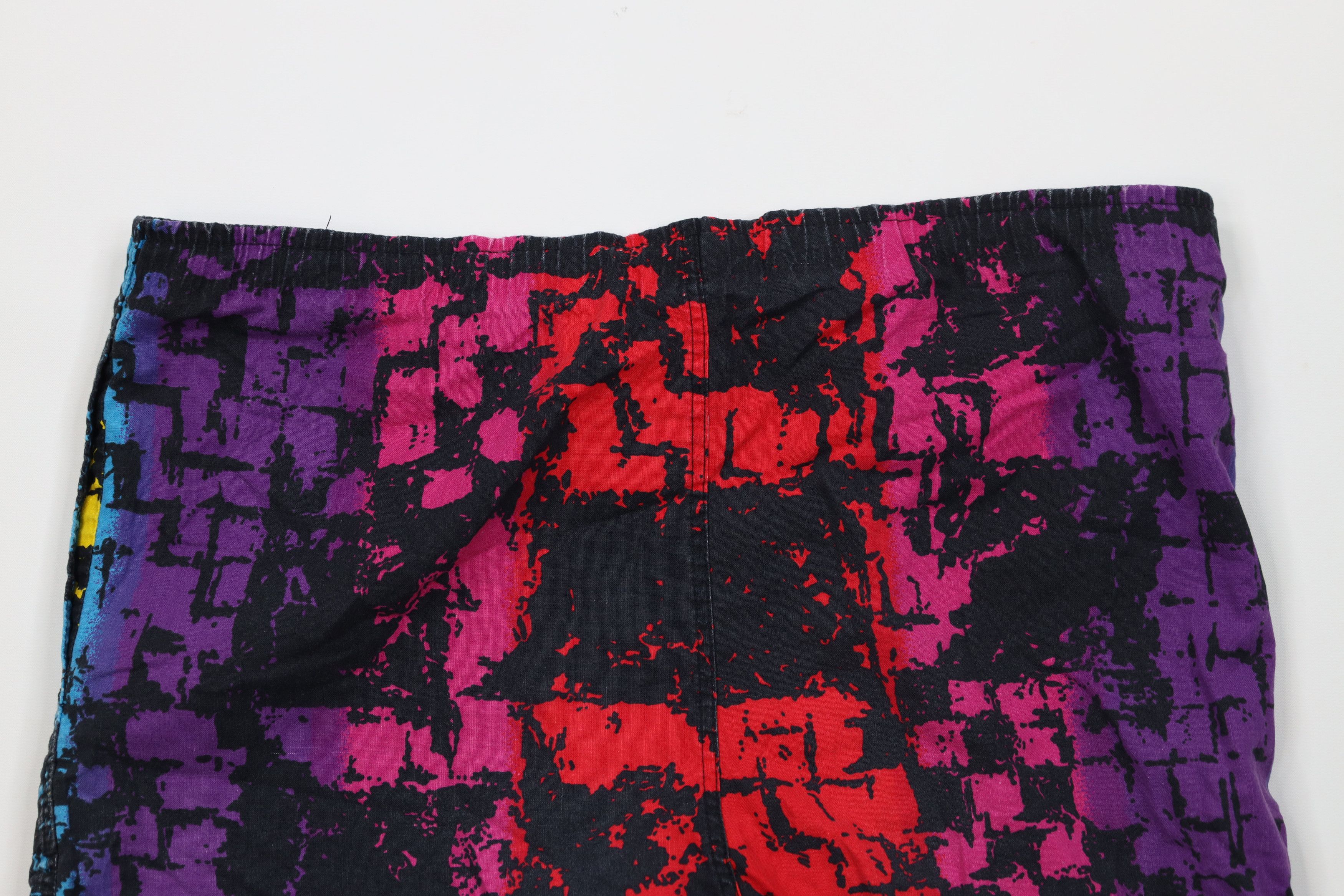 Ocean Pacific Vintage 90s Ocean Pacific OP Rainbow Lined Surf Shorts USA Size US 34 / EU 50 - 10 Thumbnail