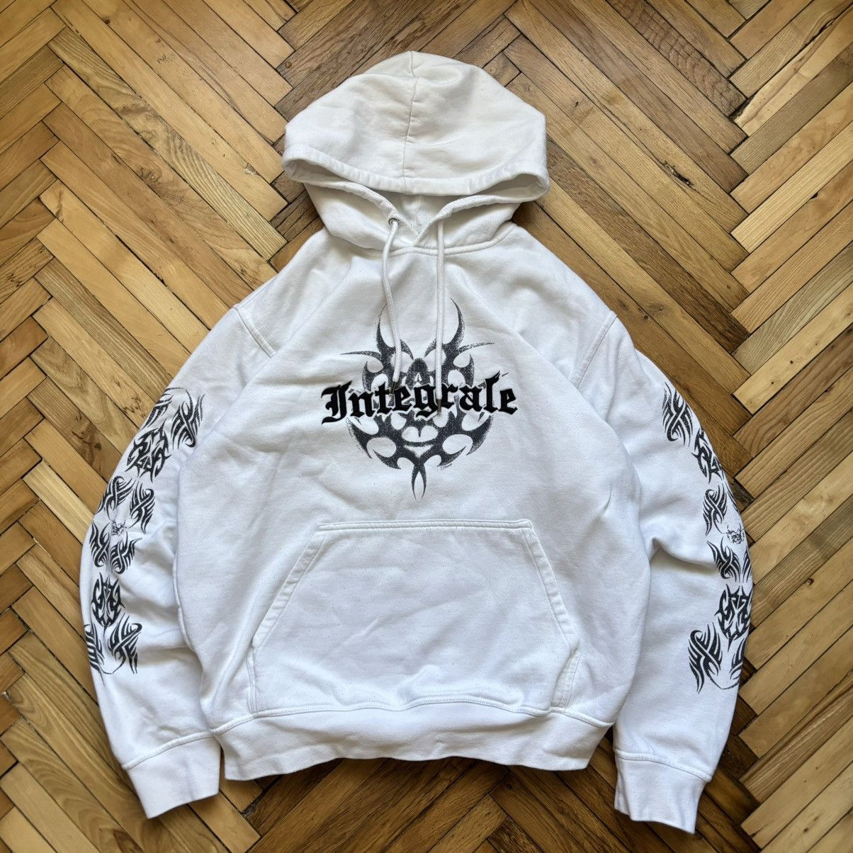 Vintage Last Drop‼️ Vintage Y2K Tribal Hoodie Punk Jesse Pinkman ERD Size US XL / EU 56 / 4 - 1 Thumbnail