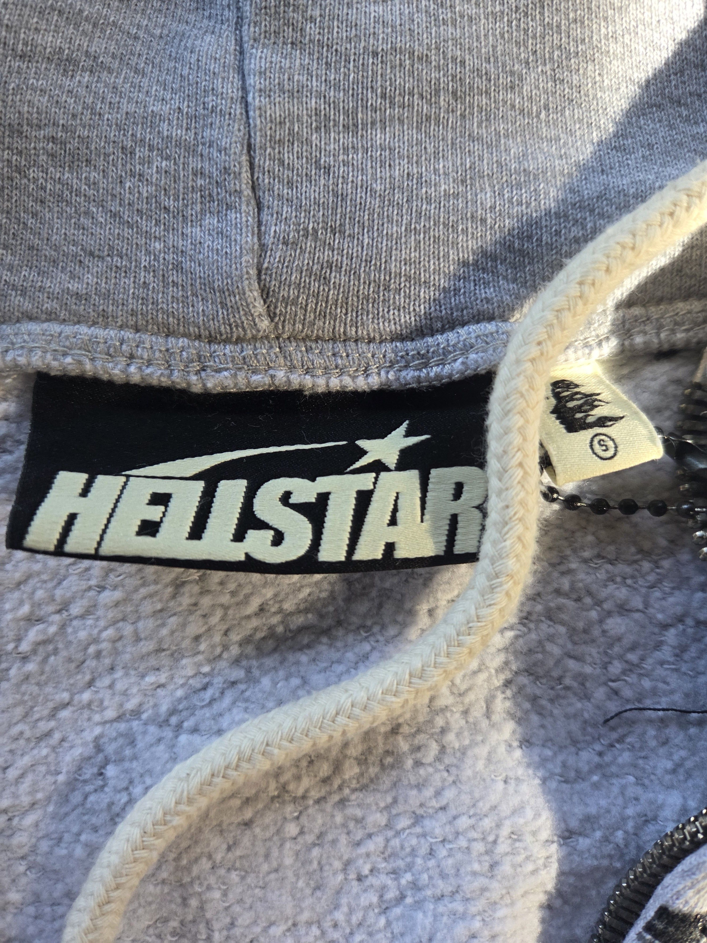 HELLSTAR Yoga Zip up Grey Hellstar Hoodie 2024 Capsule 10 size small Size US S / EU 44-46 / 1 - 7 Thumbnail
