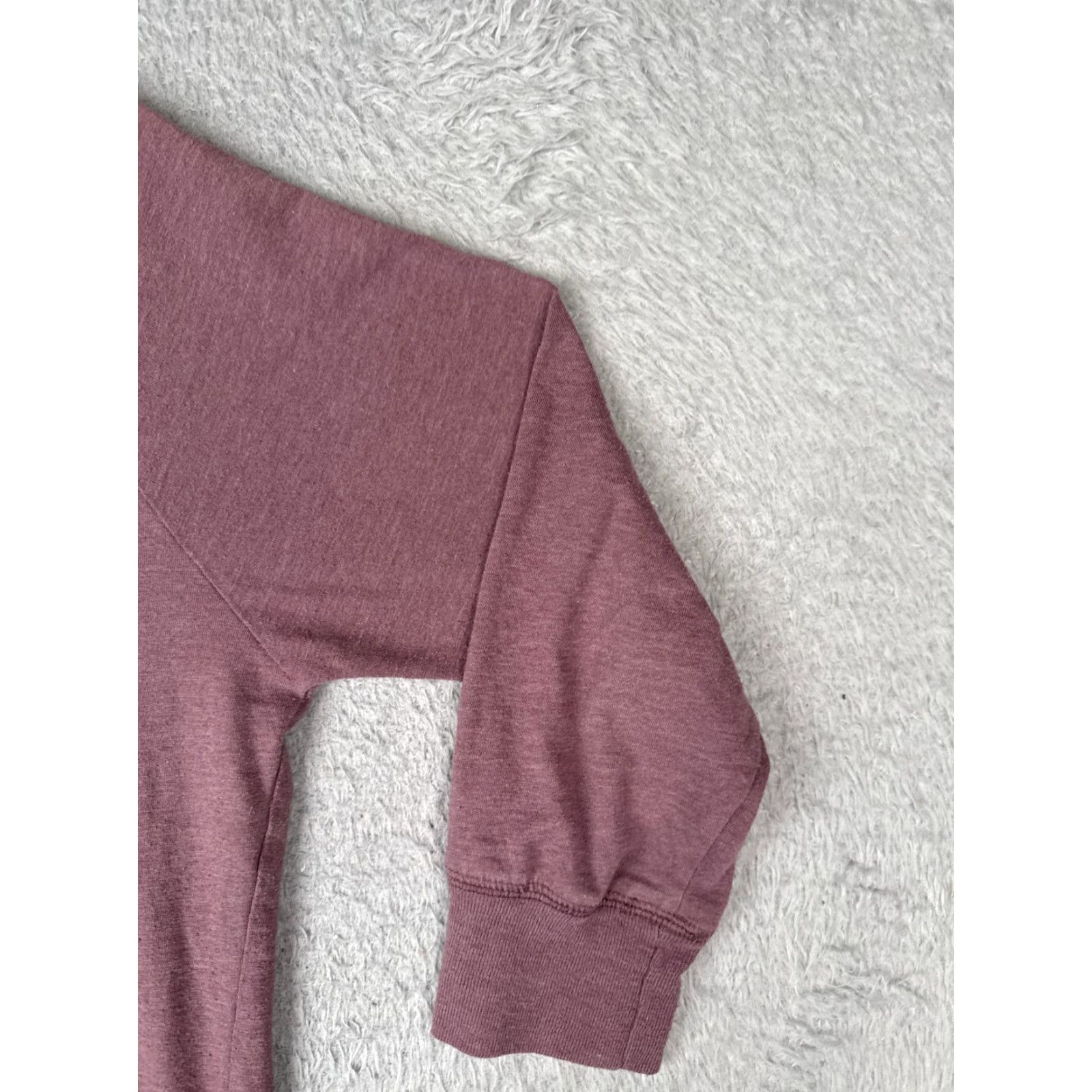 The North Face The North Face Shirt Women S Purple 3/4 Sleeve Cotton Polyester Blend Size S / US 4 / IT 40 - 2 Thumbnail