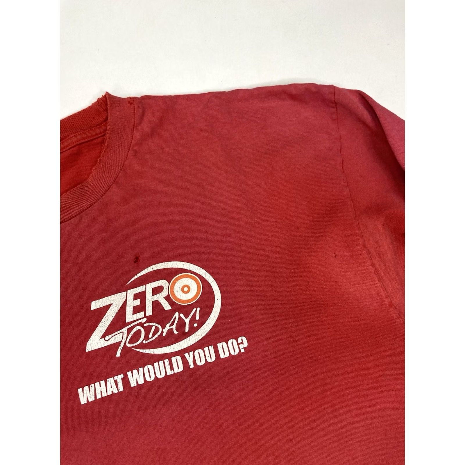 MCM VINTAGE Union Made Dade Hardening The System Thrashed T-shirt Men XL Red Long Sleeve Shirt XL Men Red Size US XL / EU 56 / 4 - 5 Thumbnail