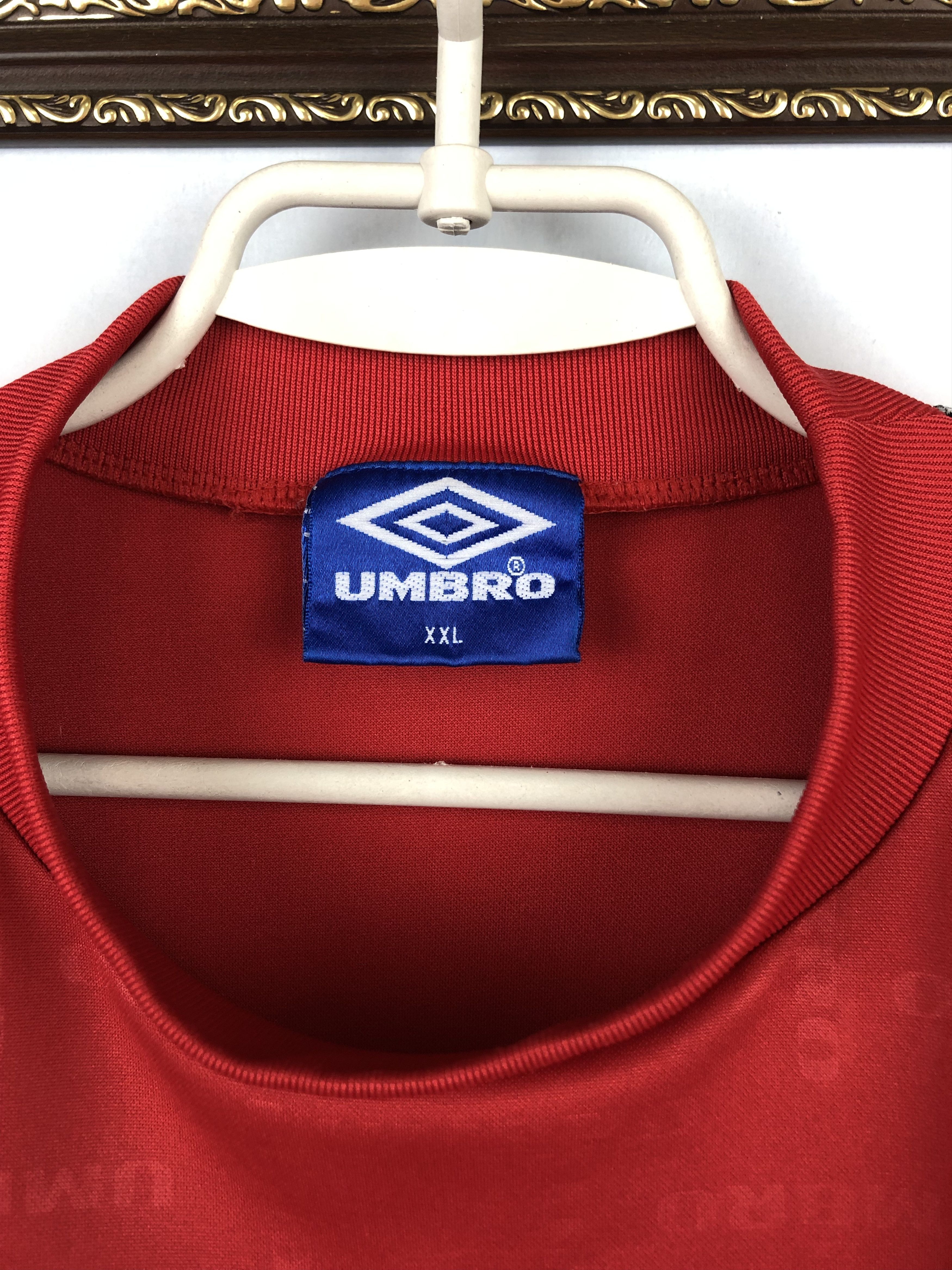 Vintage Vintage Manchester United Template Shirt Soccer Jersey Size US XXL / EU 58 / 5 - 8 Thumbnail