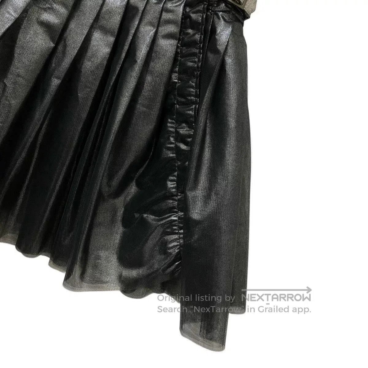 Junya Watanabe junya watanabe black pleated skirt. Size US 27 - 7 Thumbnail