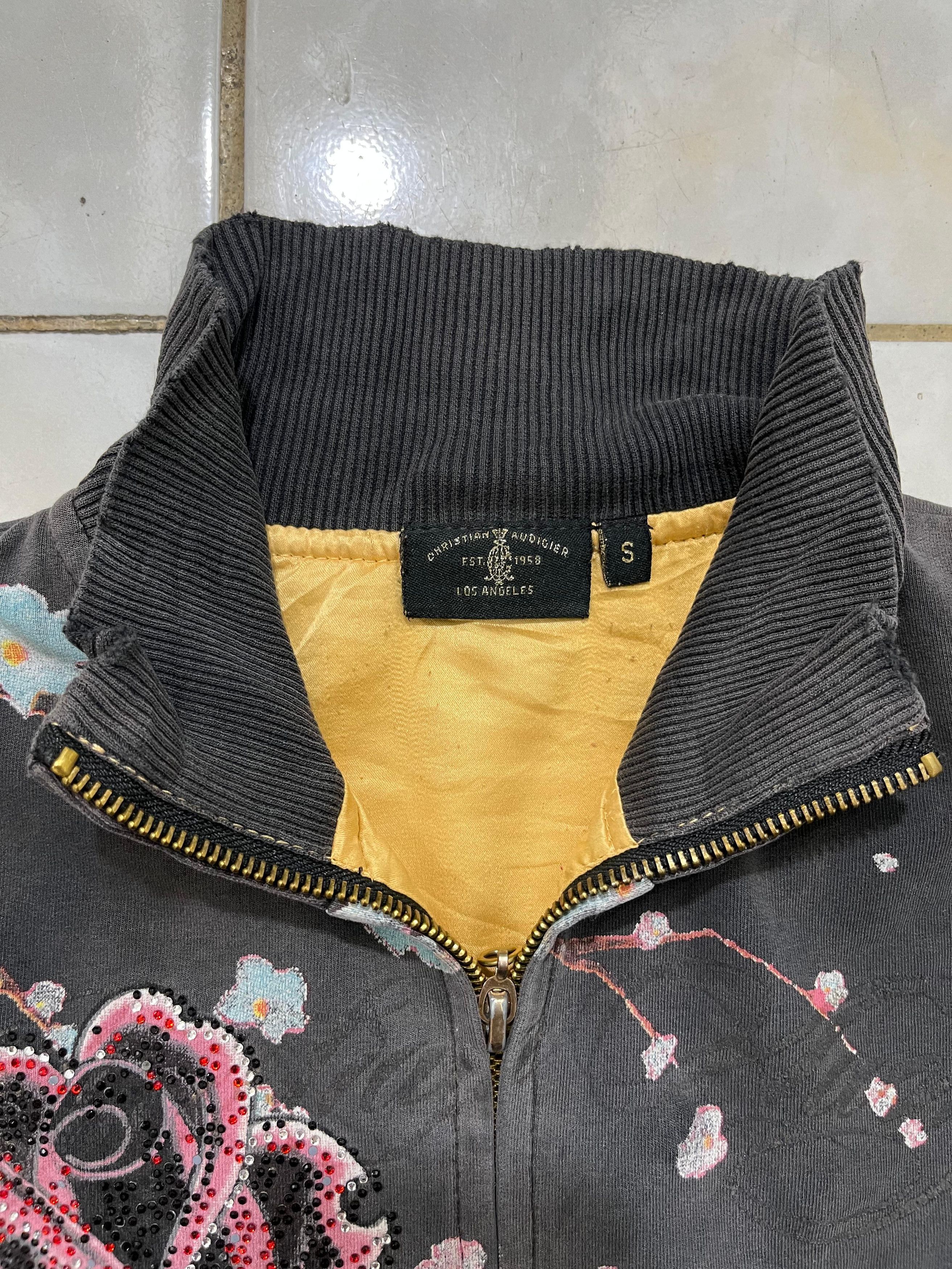 Christian Audigier Christian Audigier By Ed Hardy Full Zip Sweatshirt Size S / US 4 / IT 40 - 8 Thumbnail