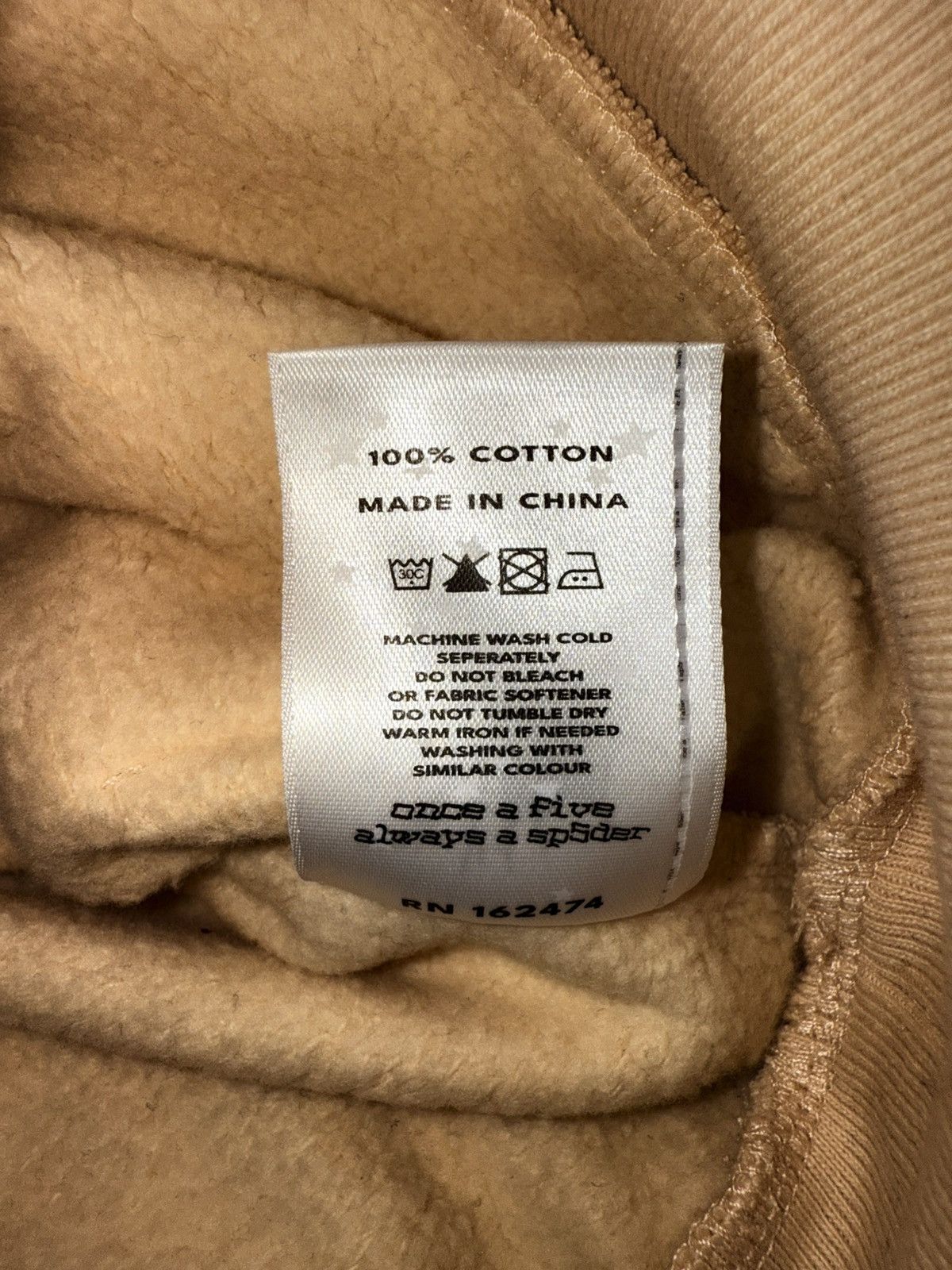 Cream Og Web V2 hoodie