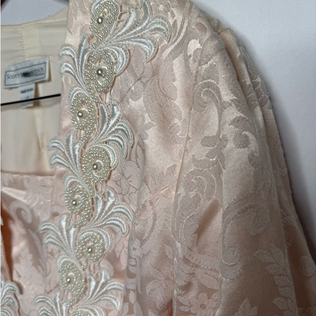 The Unbranded Brand Vintage Scott McClintock embroidered jacket skirt set sz 12 Size 34" / US 12 / IT 48 - 5 Thumbnail
