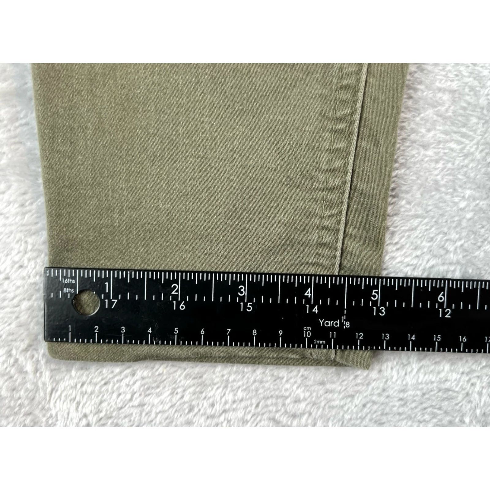 Vintage VINTAGE Democracy Ab Technology Pants Womens 4 Olive Green Stretch Skinny Tapered City Size 27" / US 4 / IT 40 - 6 Thumbnail