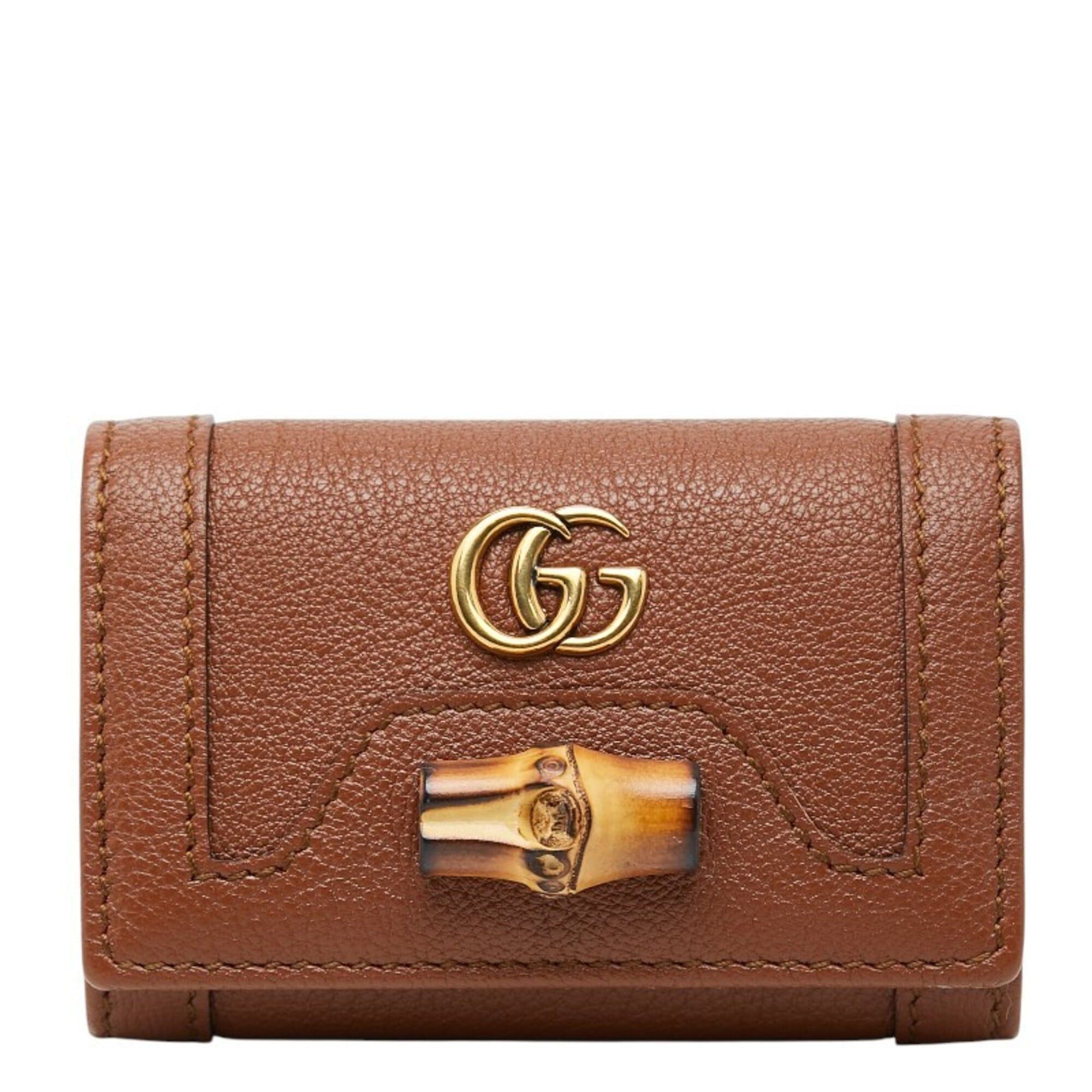 Gucci Gucci Bamboo Line 6-Key Case GG 658636 Leather Men's Women's GUCCI Size ONE SIZE - 1 Thumbnail