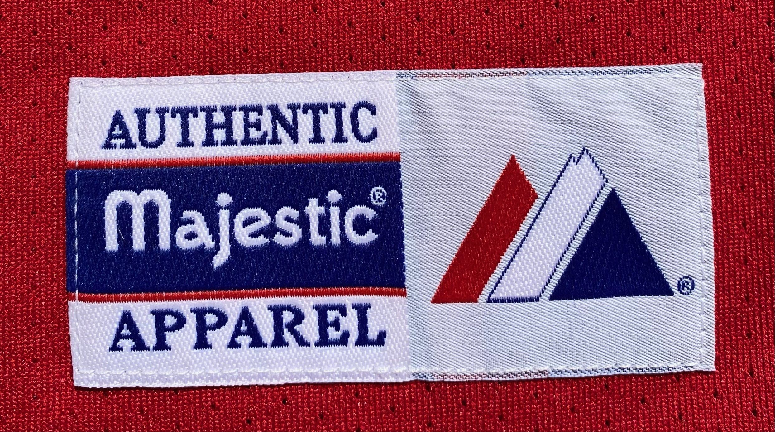 Majestic 90’s Majestic #56 Painted Football Jersey 2XL TALL Size US XXL / EU 58 / 5 - 5 Thumbnail