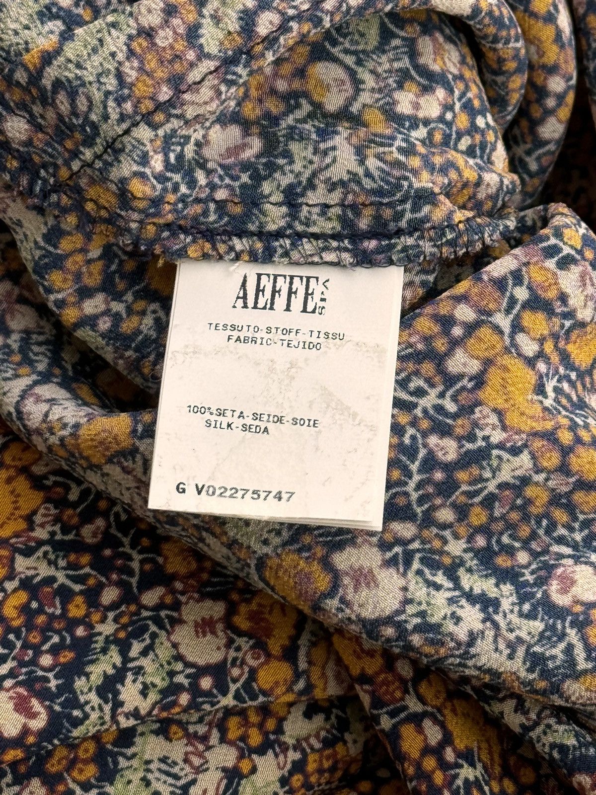 Philosophy di Lorenzo Serafini × Vintage Vintage Philosophy di Lorenzo Serafini Luxury Floral Blouse Size S / US 4 / IT 40 - 8 Thumbnail