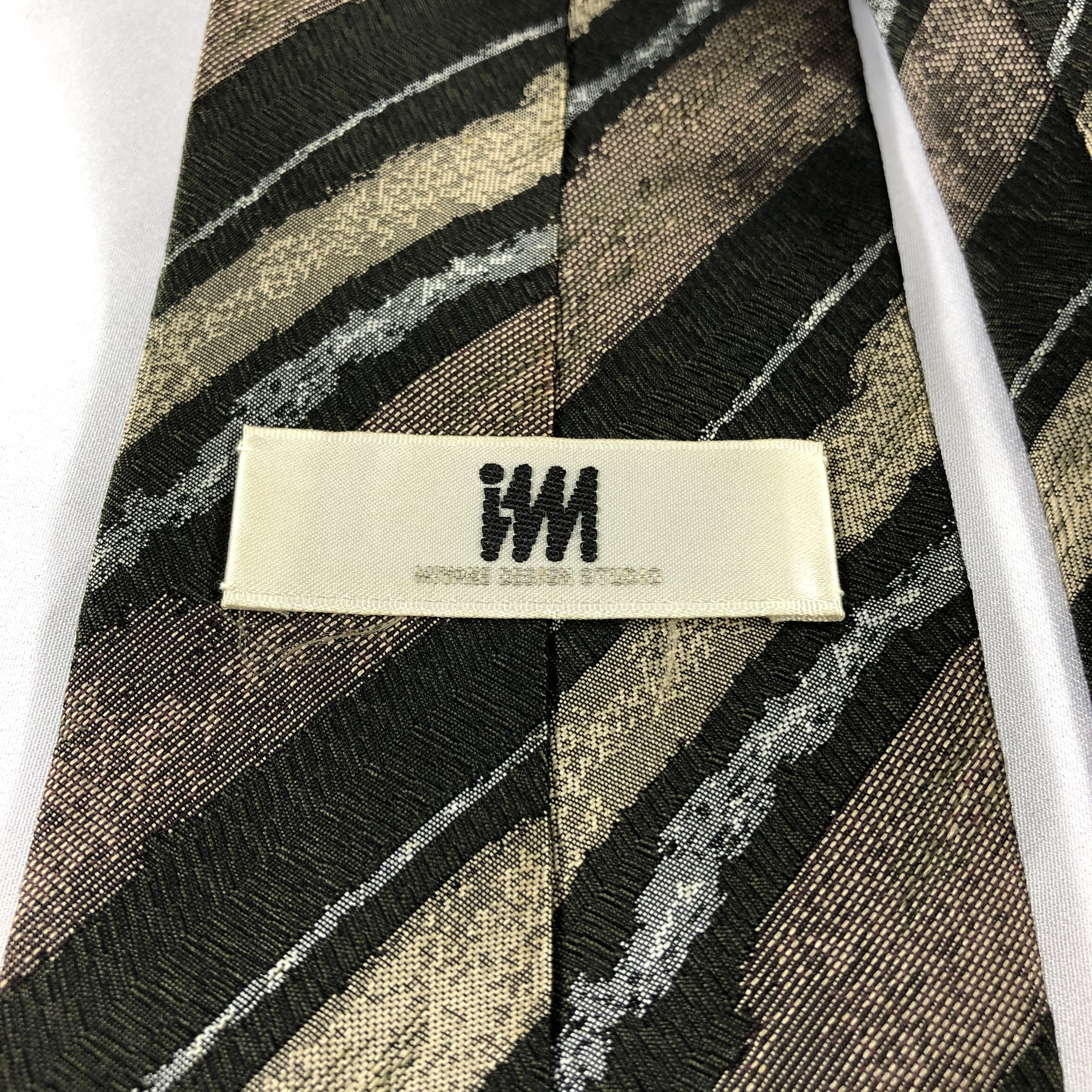 Issey Miyake Issey Miyake Silk Neck Ties T82 Size ONE SIZE - 3 Thumbnail
