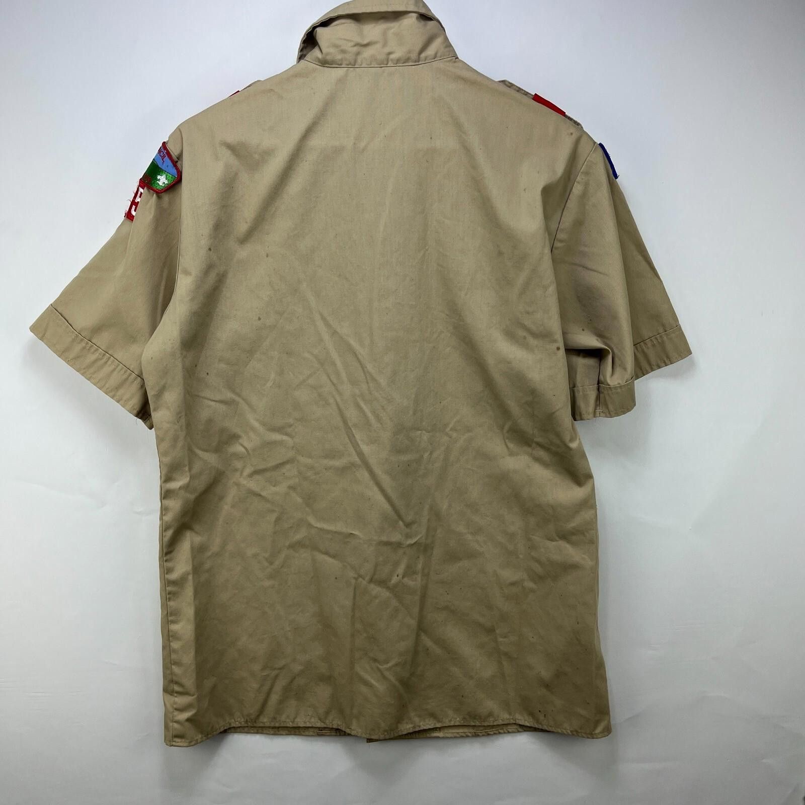 Other Vintage 80s Boy Scouts of America Shirt Youth XL Size ONE SIZE - 11 Thumbnail
