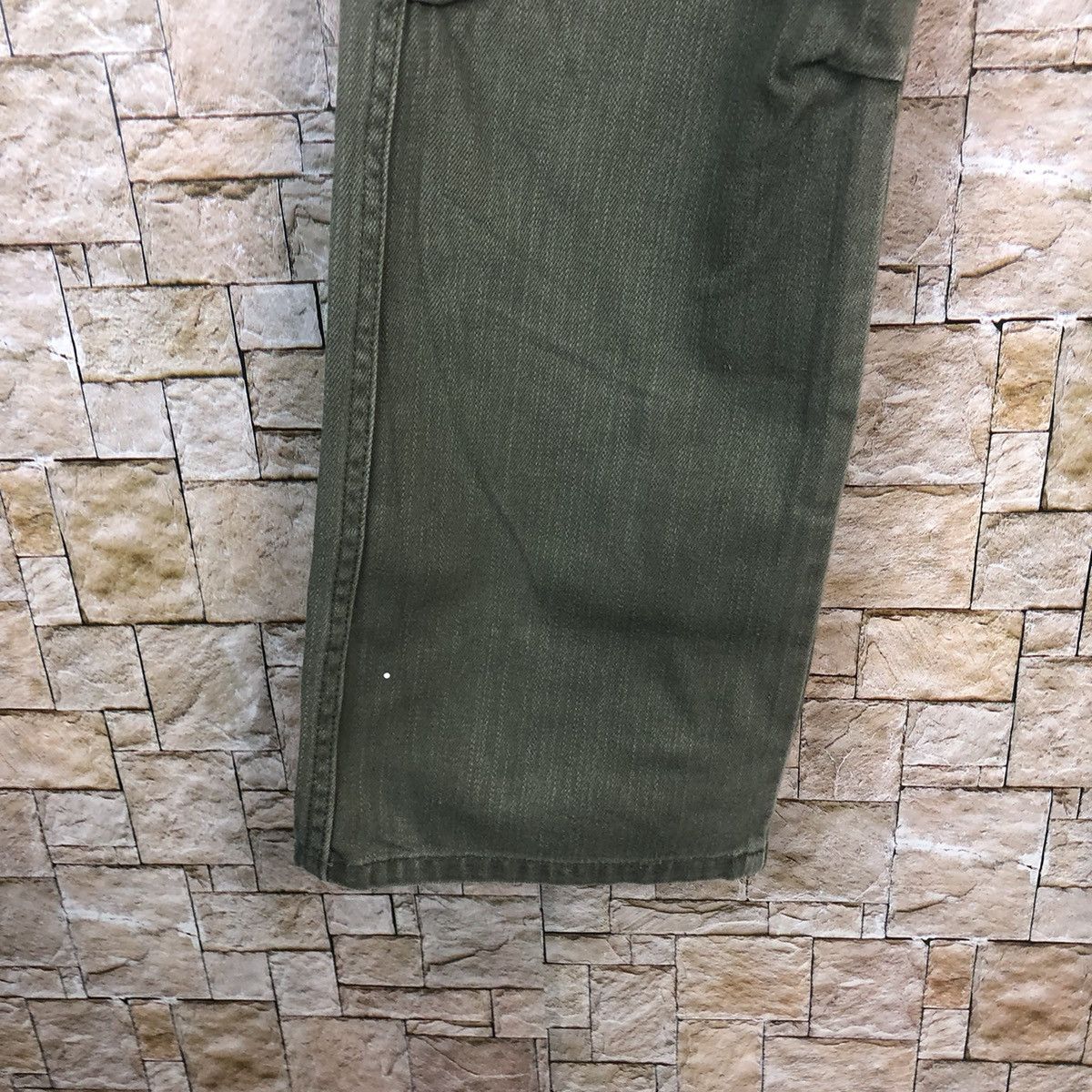Japanese Brand Outreef Green tactical punk Cargo Multipocket Pants #A45 Size US 33 - 9 Thumbnail