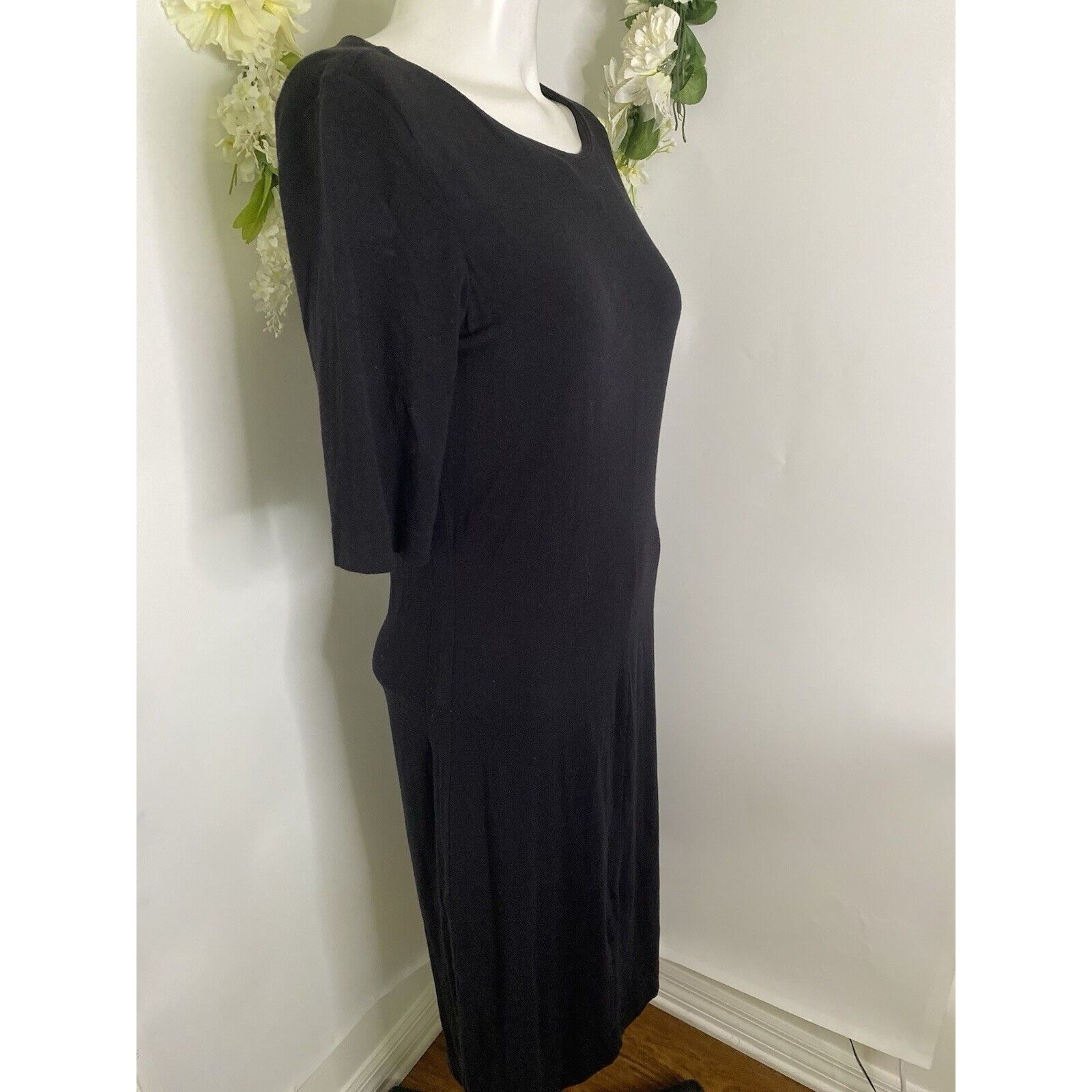 Diane von Furstenberg Diane Von Furstenberg Women Scoop Neck Short Sleeve Midi Dre Size L / US 10 / IT 46 - 19 Thumbnail
