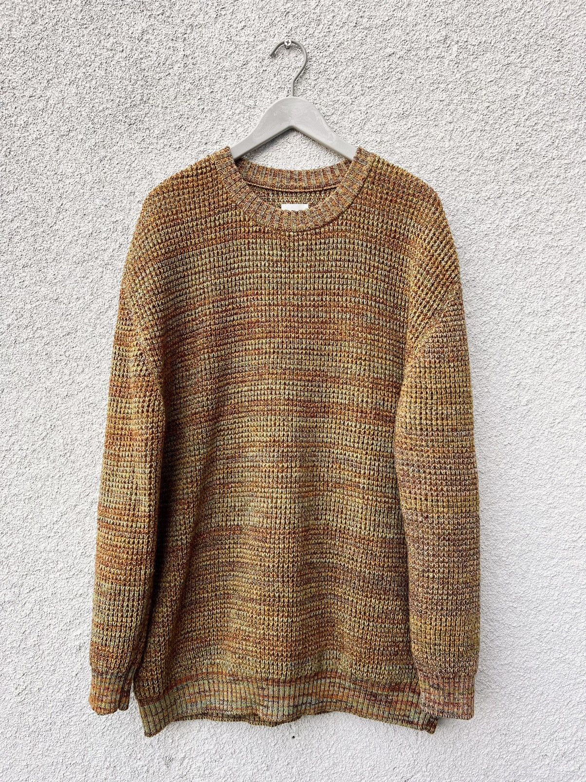 image of Mohawk General Store x Smock Mgs Wool Waffle Crew Sweater Japan Size Xl, Men's