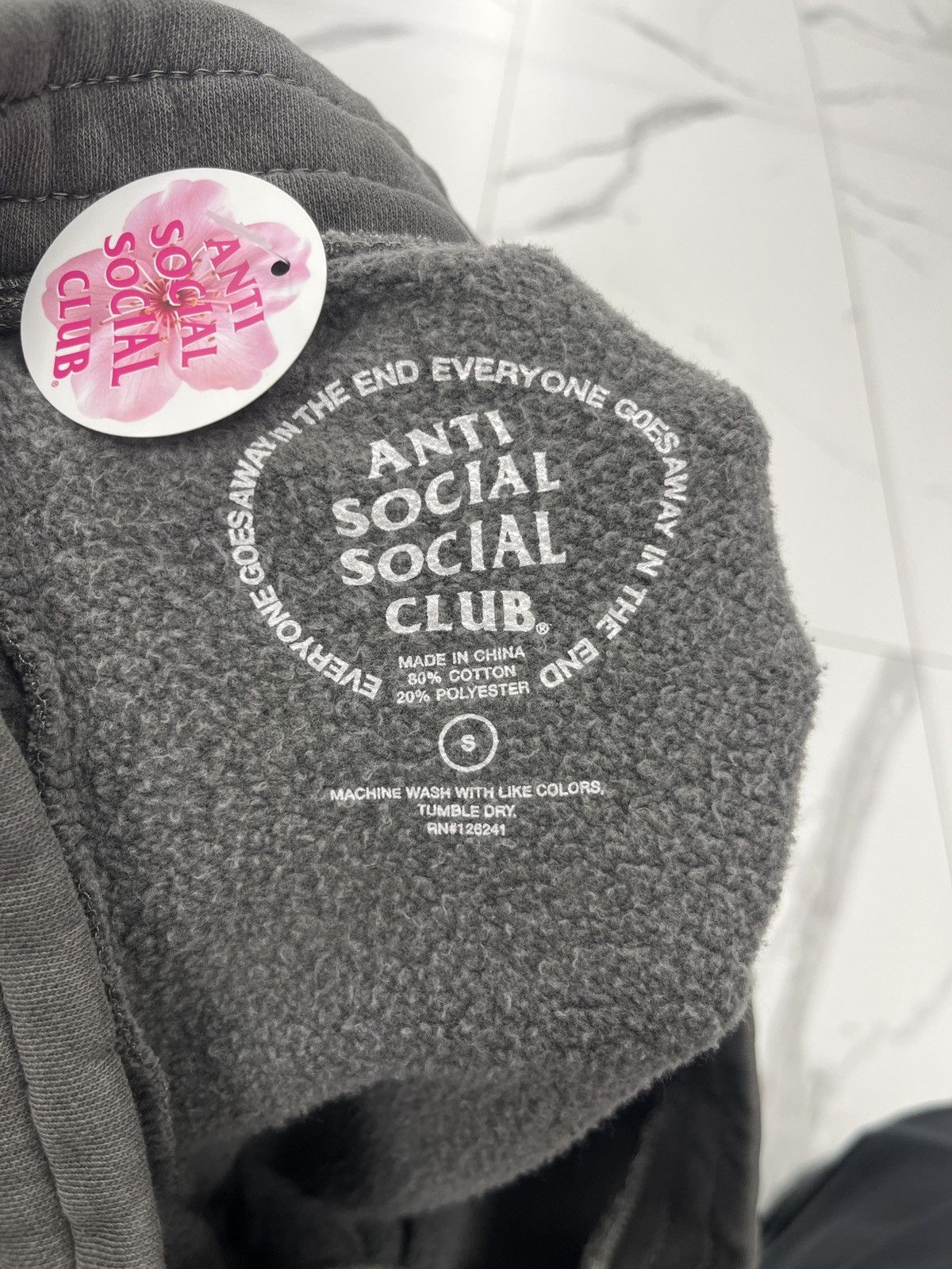 Anti Social Social Club Anti Social Social Club Hierarchy Shorts "Pigmnet Black" Size US 30 / EU 46 - 4 Thumbnail