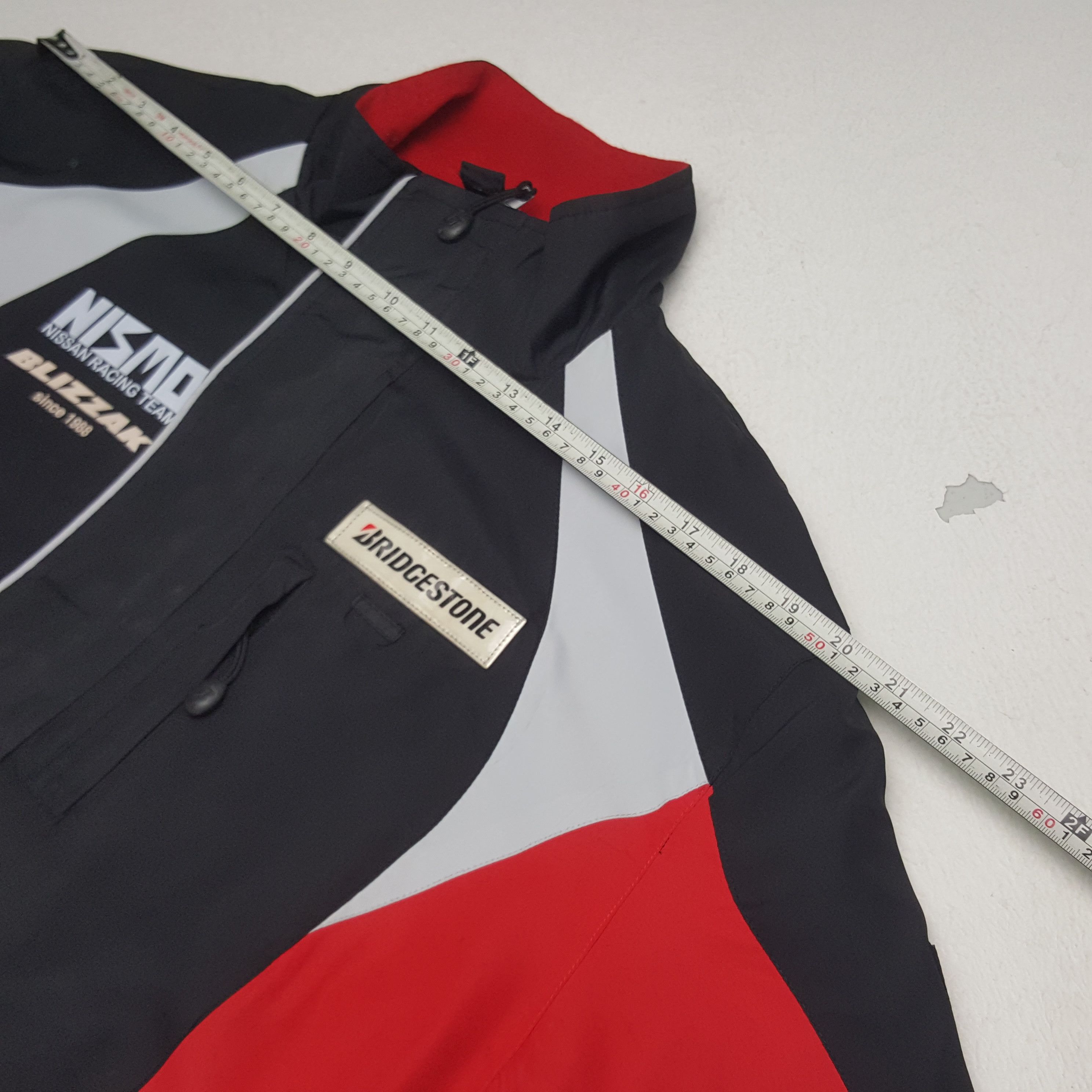 Japanese Brand × Vintage Vintage Bridgestone X Nismo Custom Worker Windbreaker Jacket Size US L / EU 52-54 / 3 - 6 Thumbnail