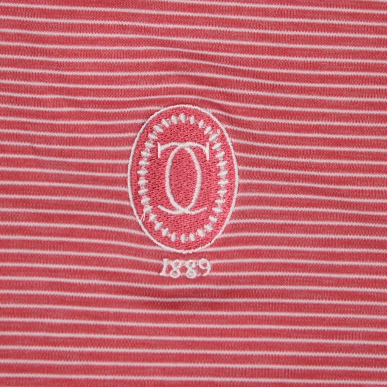 Peter Millar Peter Millar Polo Shirt Mens Large Red 100% Polyester Short Sleeve Knit Logo on left breast Size US L / EU 52-54 / 3 - 6 Thumbnail