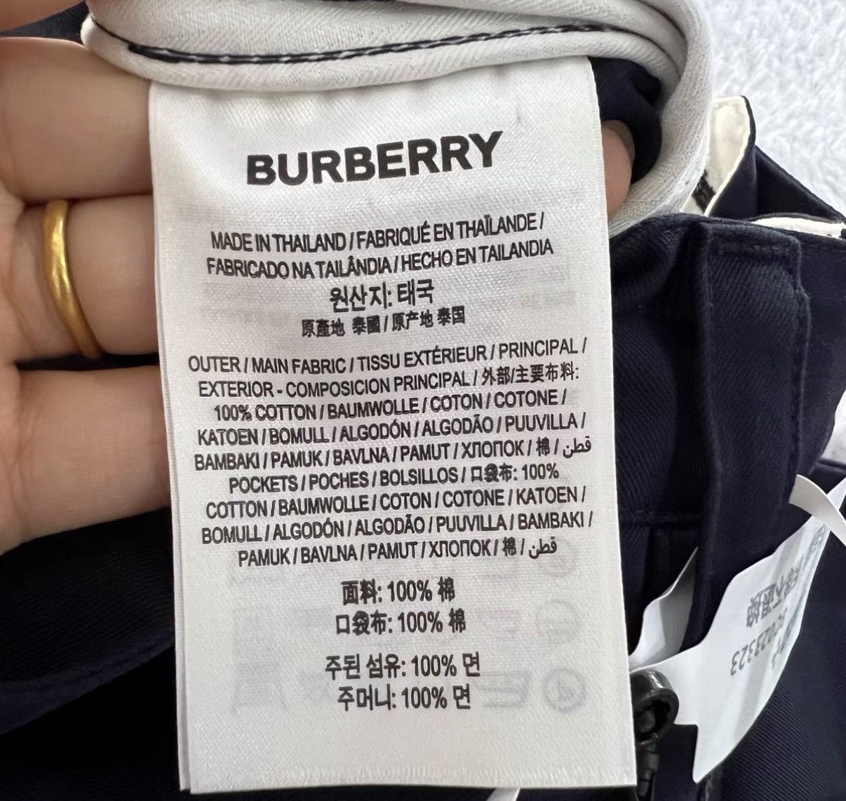 Burberry Burberry Navy Blue Shorts J41 Size US 30 / EU 46 - 5 Thumbnail