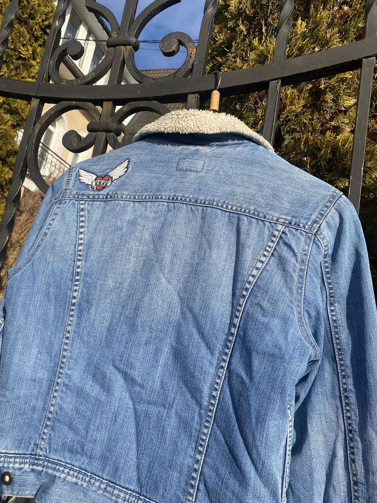 Pepe Jeans × Vintage Pepe Jeans London Denim Woman Jacket Blue Size M / US 6-8 / IT 42-44 - 19 Thumbnail