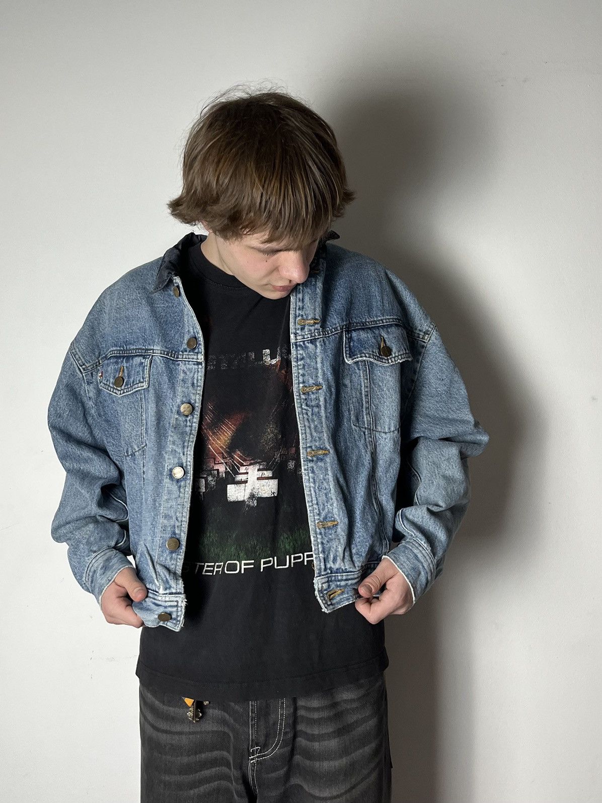 Marithe + Francois Girbaud 🔥90'S Marithe Francois Girbaud Archive Denim Cropped Jacket Size US S / EU 44-46 / 1 - 3 Thumbnail