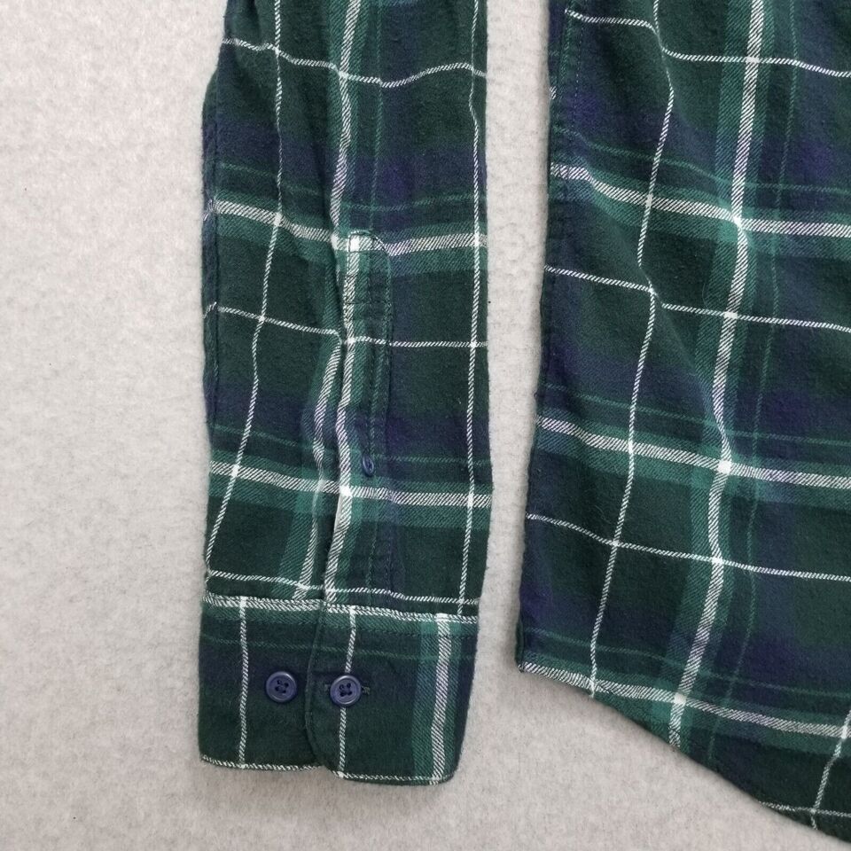 1901 1901 Shirt Men Small Plaid Button Up Pockets Casual Flannel Size US S / EU 44-46 / 1 - 3 Thumbnail