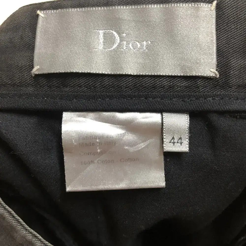 Dior DL Dior homme japan chino Black Casual cargo Pants #A2587 Size US 28 / EU 44 - 22 Thumbnail