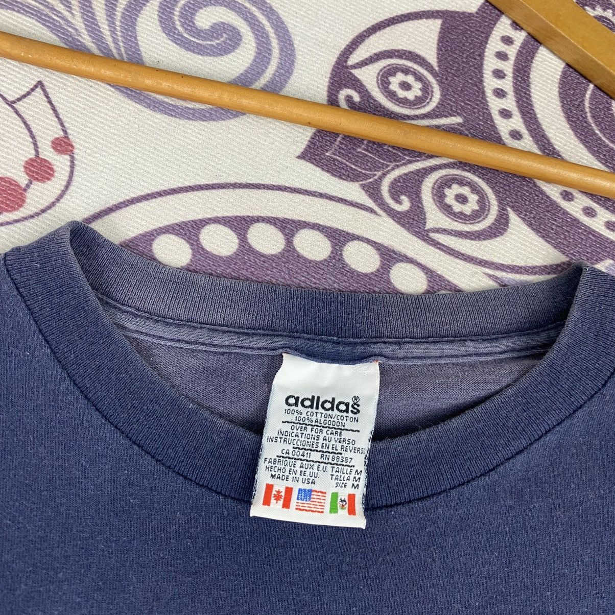 Adidas Rare🔥Vintage Adidas Sun Faded Shirt Big Logo Spell Out Size US L / EU 52-54 / 3 - 7 Thumbnail