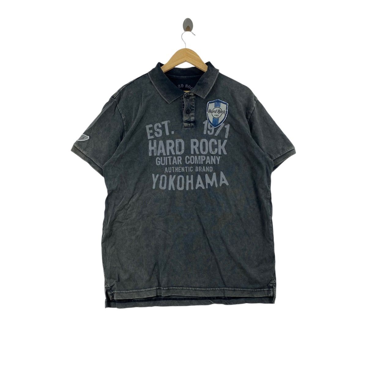 Vintage Vintage HARD ROCK GUITAR Company Authentic Brand Yokohama Size US L / EU 52-54 / 3 - 1 Thumbnail