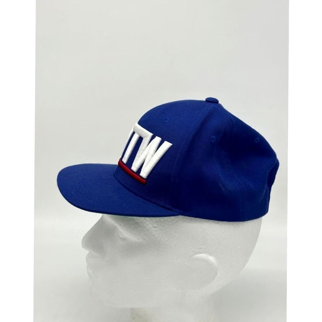 Vintage RWTW Hat Adult Adjustable Blue Embroidered Logo Snapback Baseball Cap Mens NEW Size ONE SIZE - 4 Thumbnail