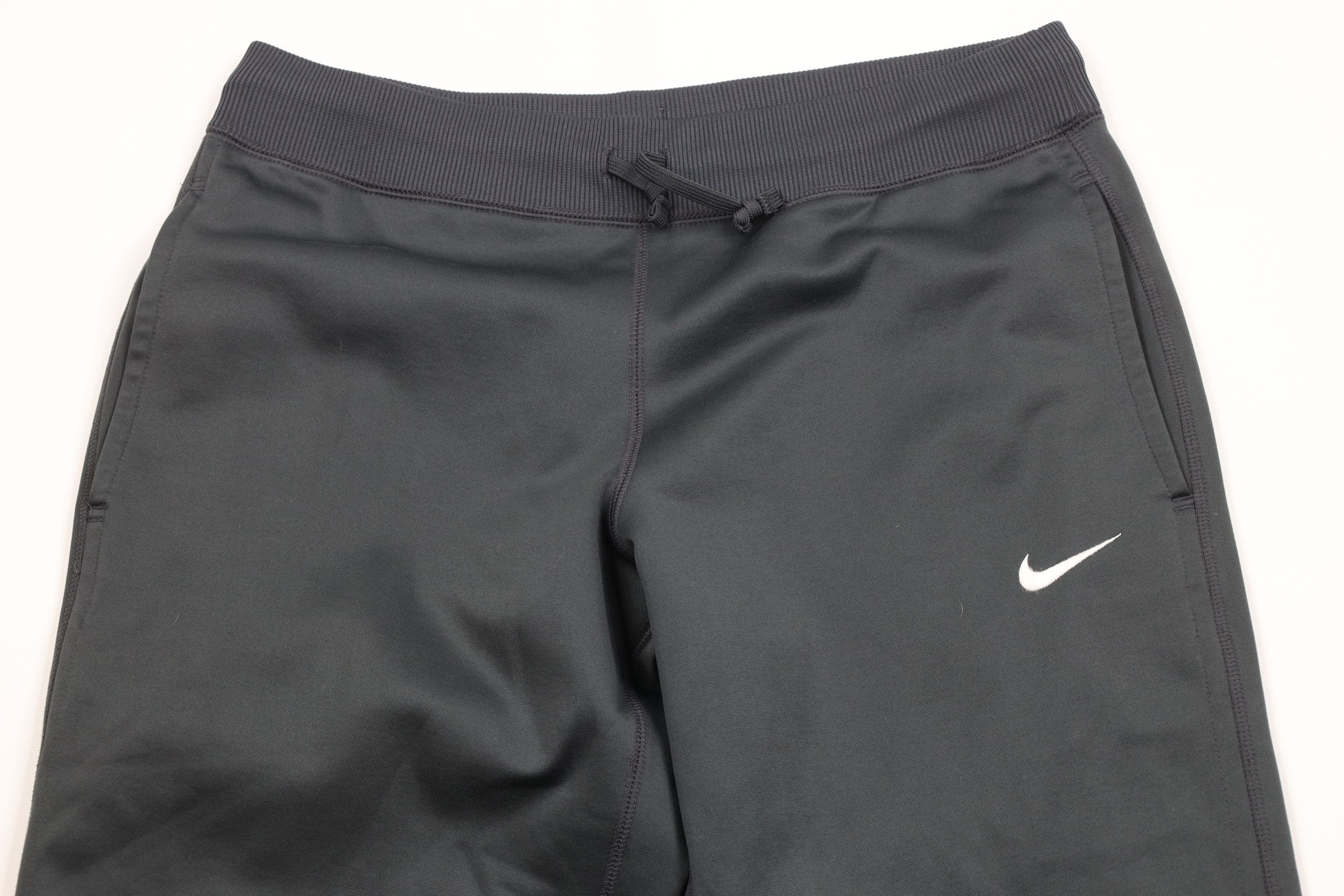 Nike × Vintage Vintage Y2K Nike Therma Fit Mini Swoosh Wide Leg Sweatpants Size US 34 / EU 50 - 2 Thumbnail