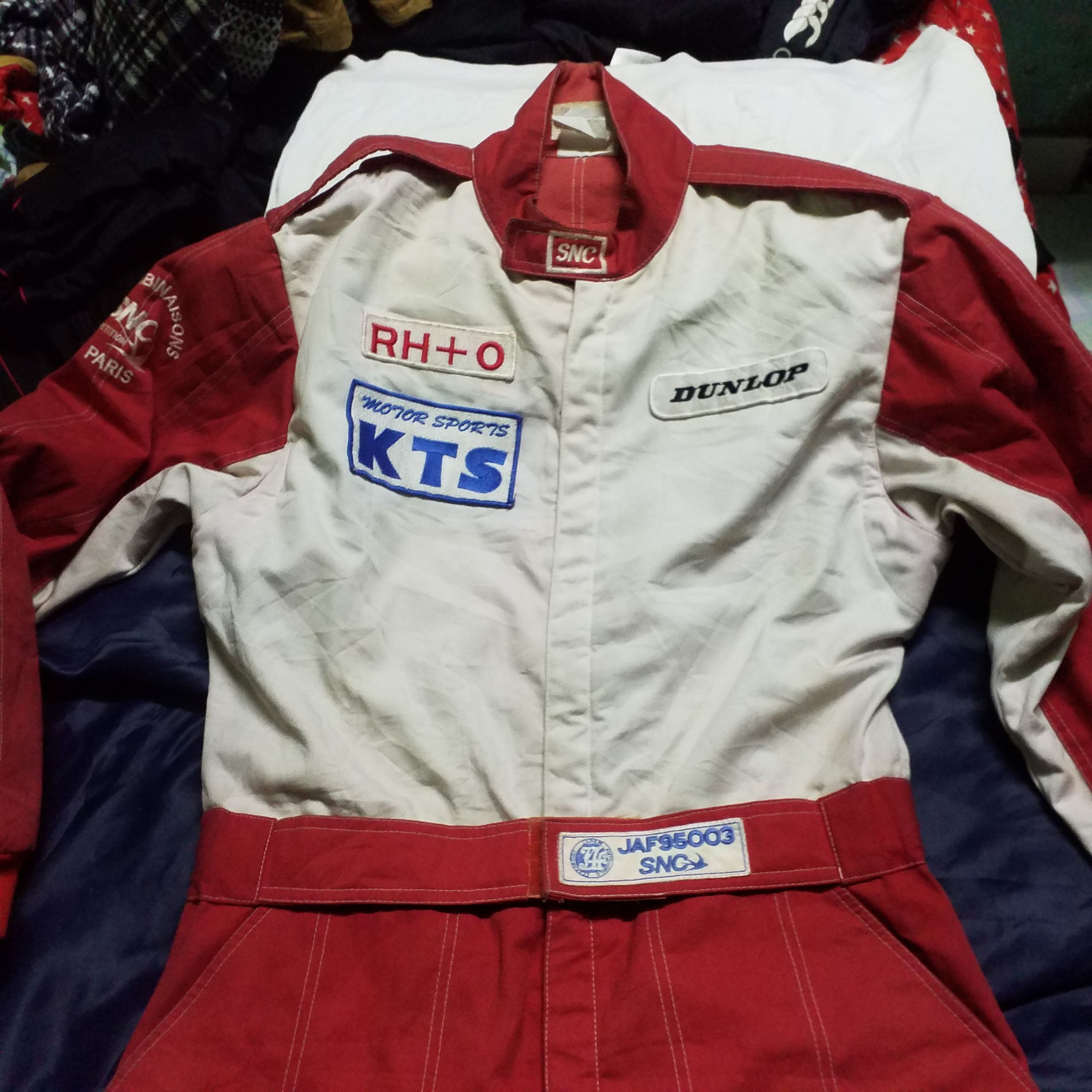 Other VINTAGE SNC RACING TEAM DRIVER OVERALL Size US 36 / EU 52 - 2 Thumbnail