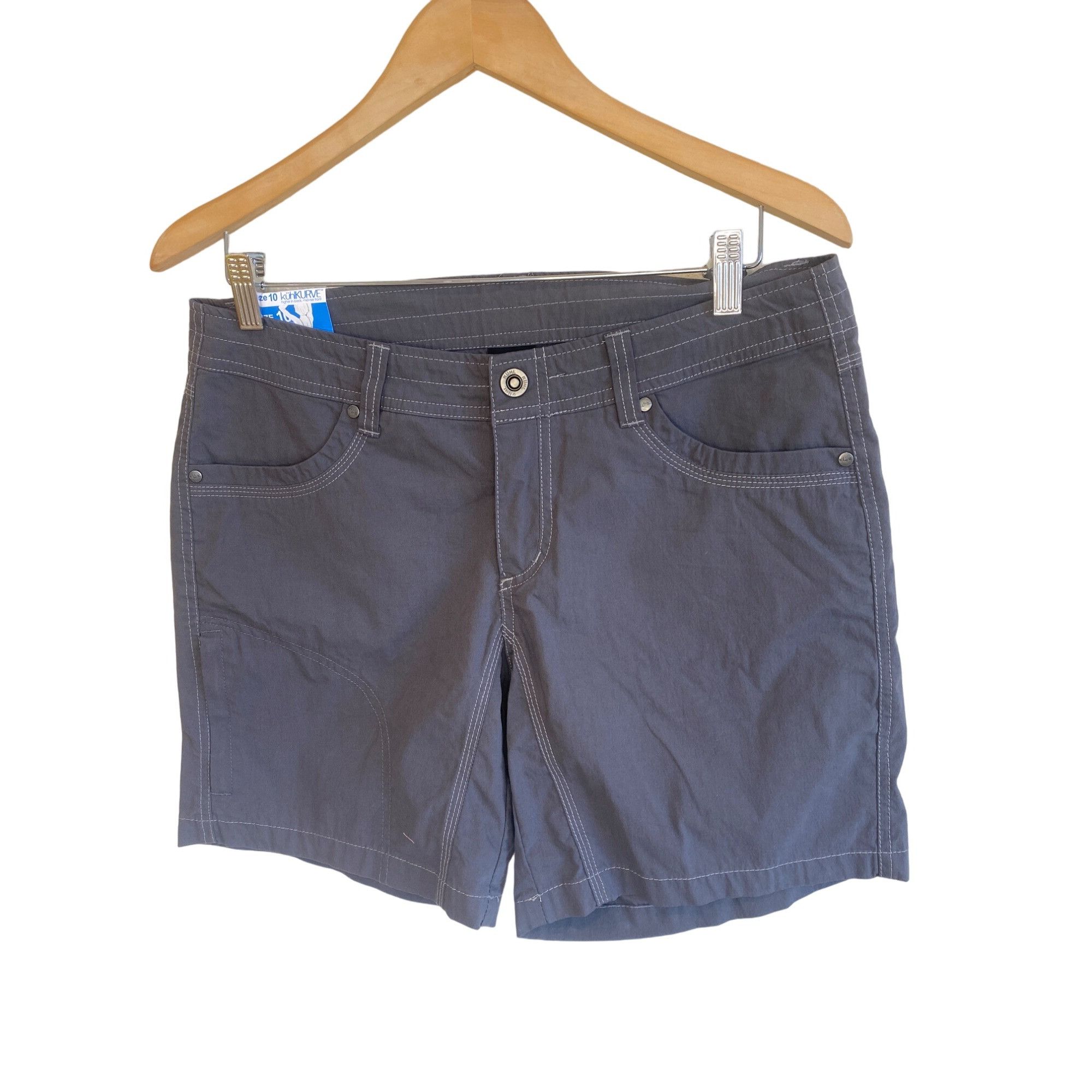 Kuhl NWT Kuhl Women's 10 Splash Shorts 5.5 Shadow Gray MSRP$65 Size 32" / US 10 / IT 46 - 2 Thumbnail