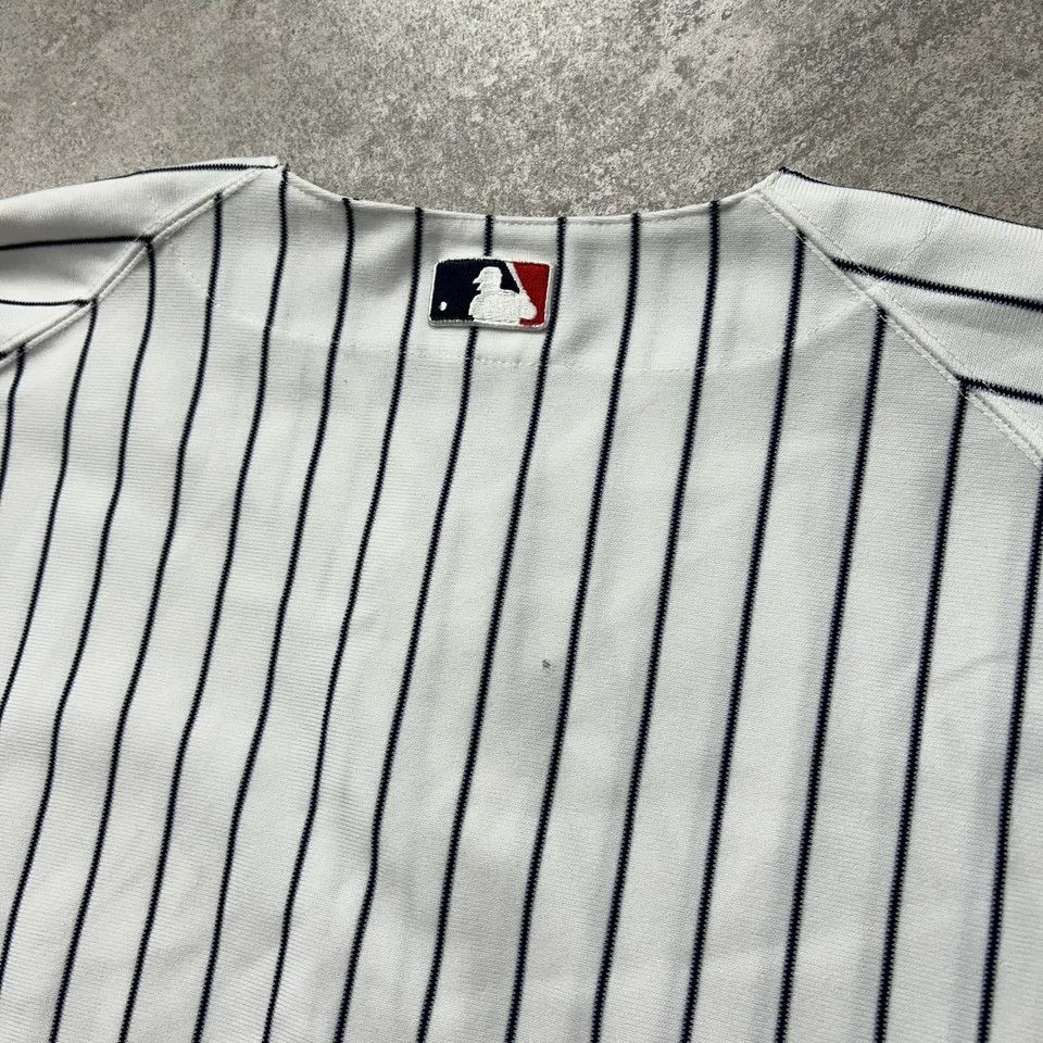 MLB × Russell Athletic × Vintage NEW YORK YANKEES AUTHENTIC JERSEY PINSTRIPE SIZE 48 Size US XL / EU 56 / 4 - 6 Thumbnail