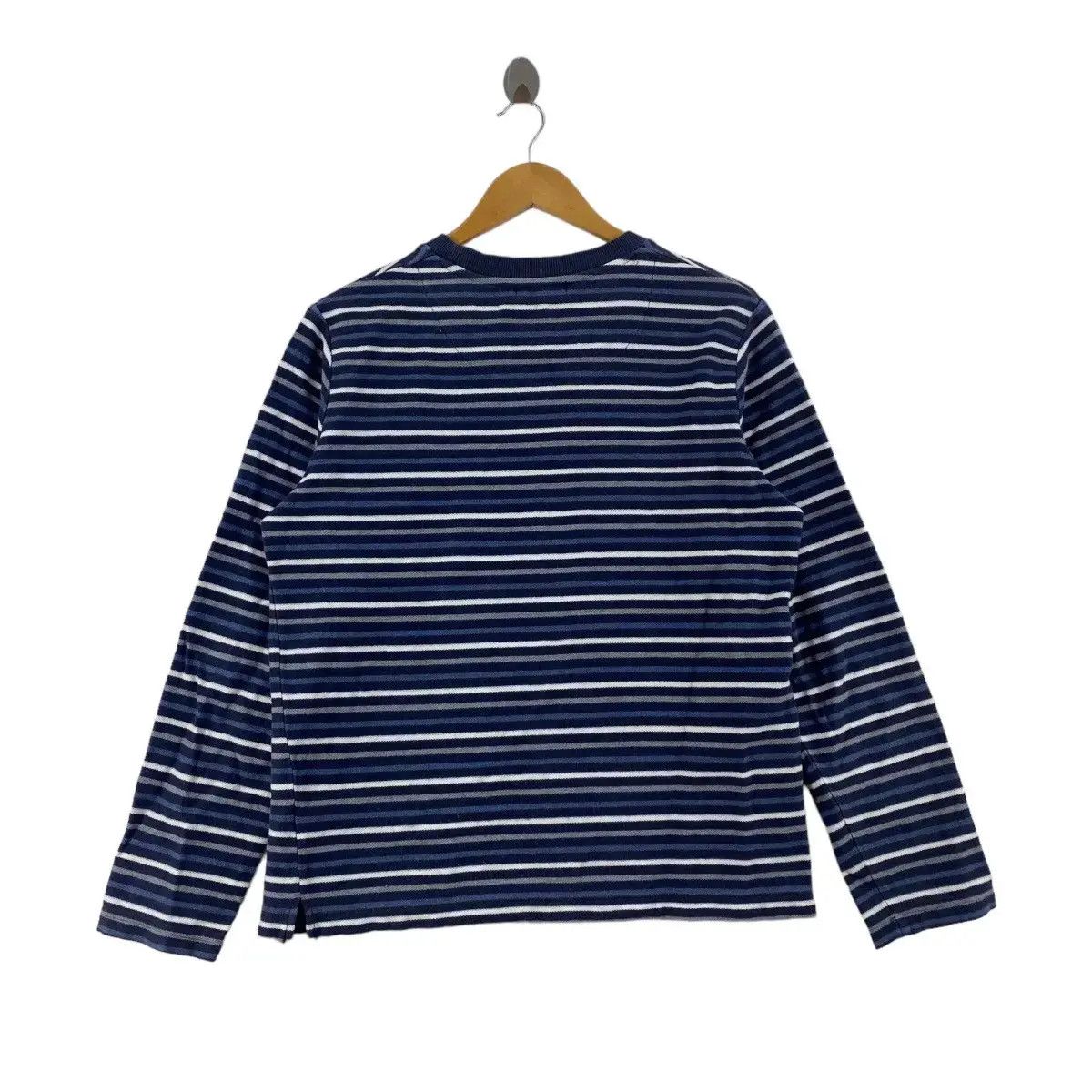 Beams Plus Vintage BEAMS PLUS HEART Collection Striped Tee Shirt Size US L / EU 52-54 / 3 - 2 Thumbnail