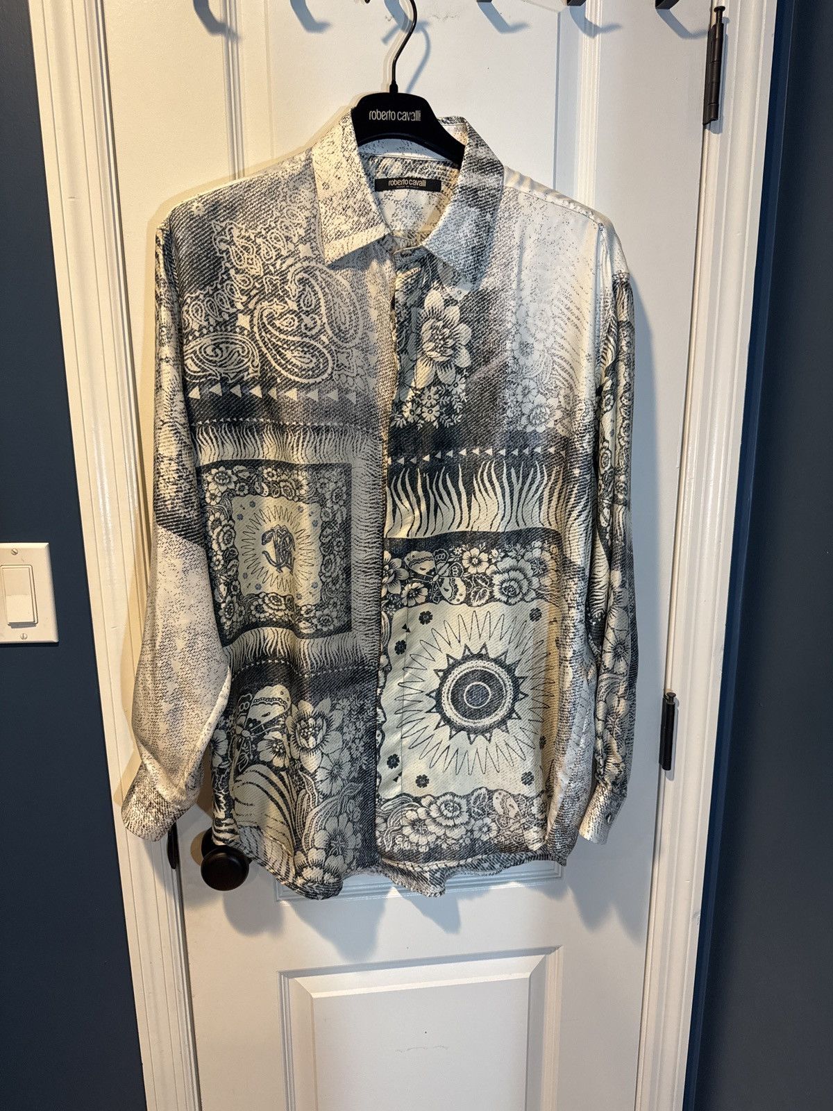 Roberto Cavalli Roberto Cavalli Shirt 🌴 Size US S / EU 44-46 / 1 - 4 Thumbnail