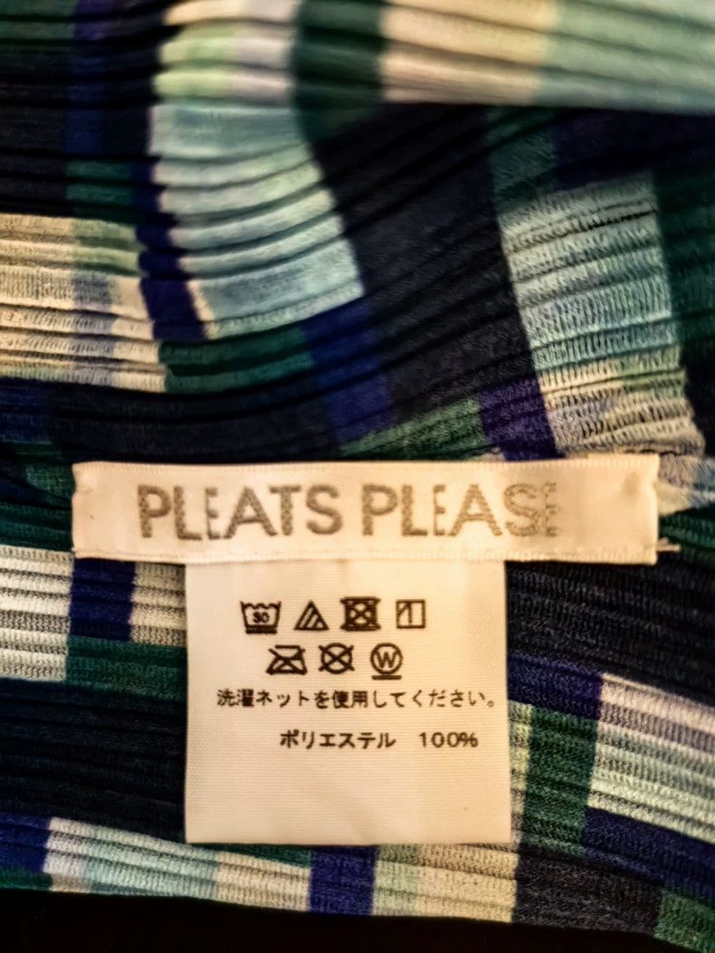 Issey Miyake issey miyake size:3 Blue and white striped dress Size XXS / US 00 / IT 34 - 3 Thumbnail