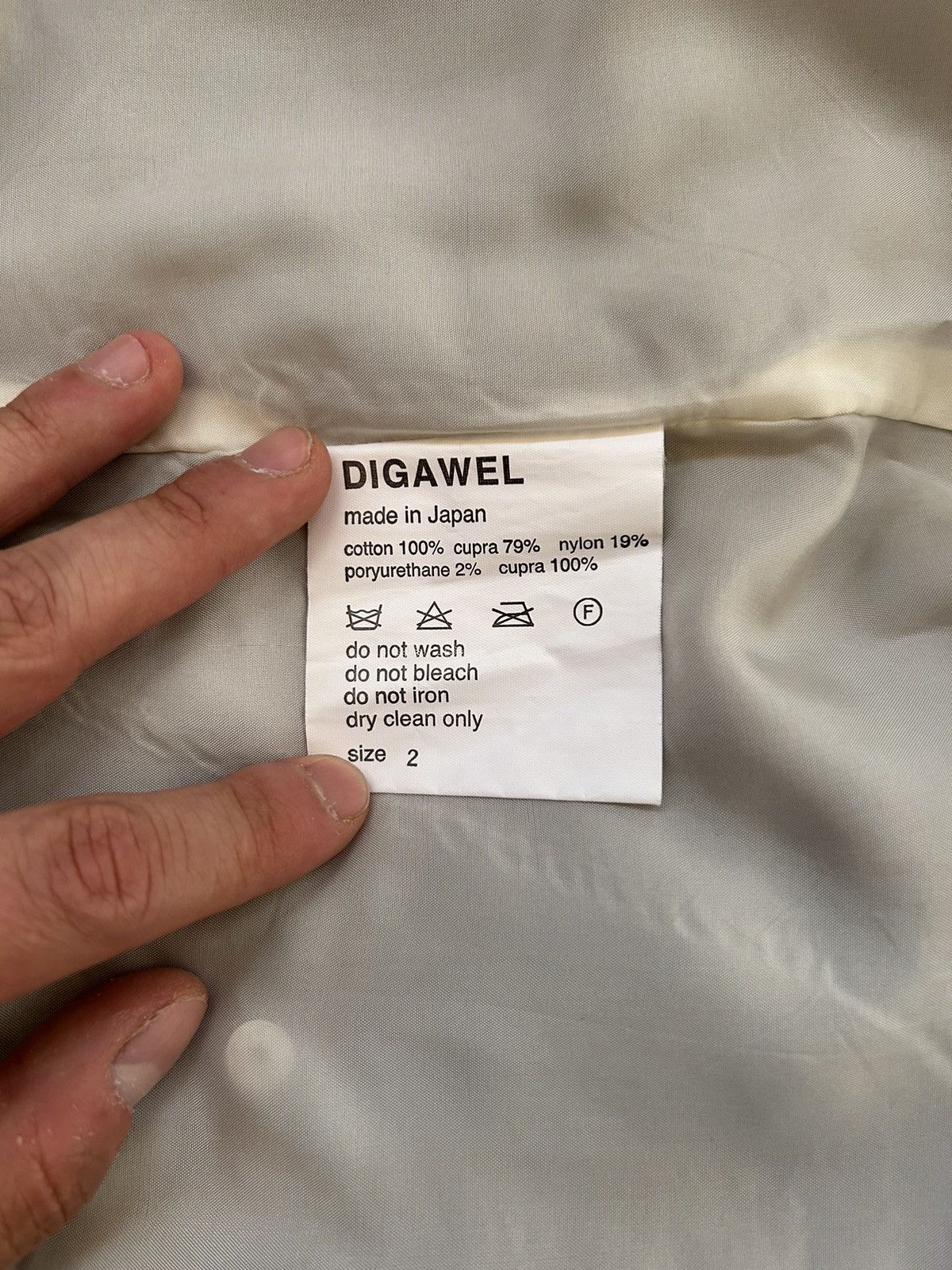 DIGAWEL Gray Digawel Bomber Jacket Size US M / EU 48-50 / 2 - 7 Thumbnail