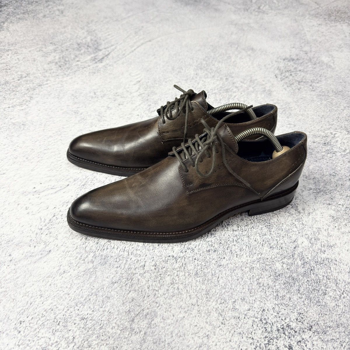 Designer Iannalfo&Sgariglia Mens Handmade Derbies US8 UK7 EU41 26cm Size US 8 / EU 41 - 1 Thumbnail