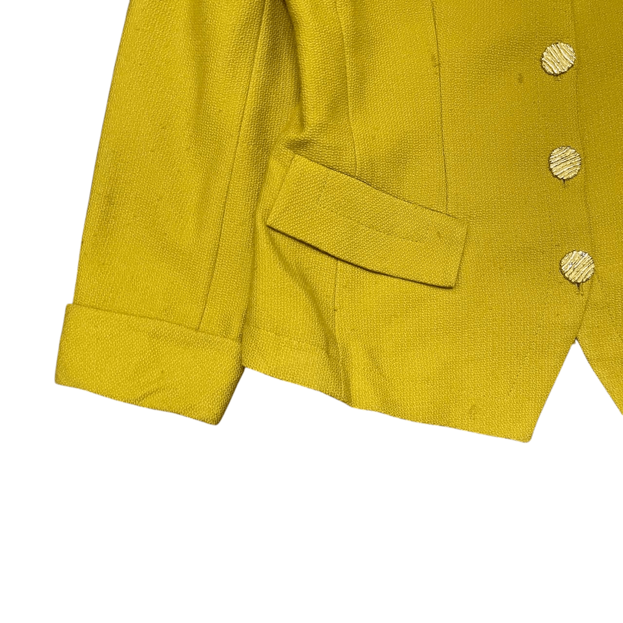 Yves Saint Laurent Vintage YSL Yves Saint Laurent Wool Jacket Size XS / US 0-2 / IT 36-38 - 3 Thumbnail