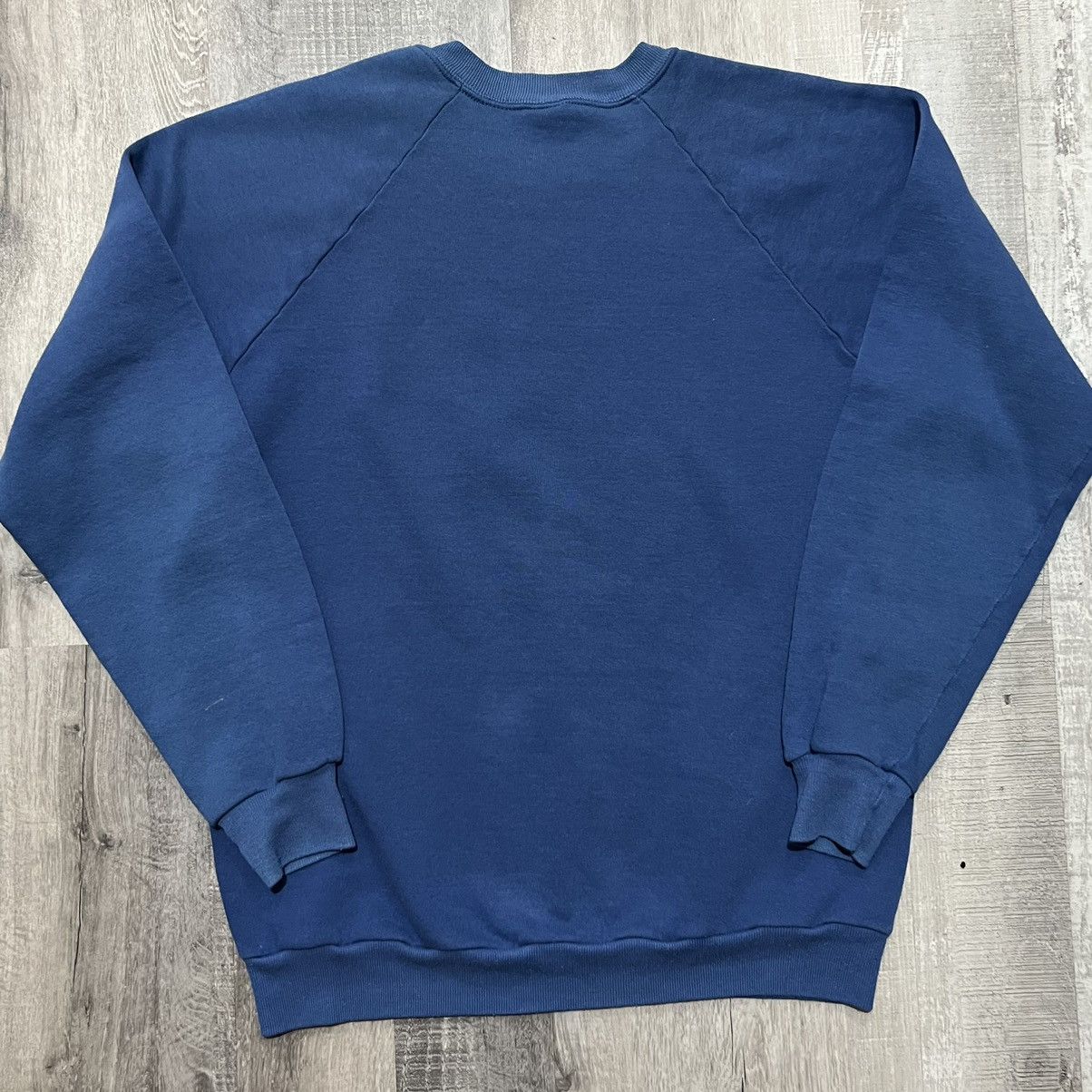 Jerzees × Vintage VTG Chevron 1980s Blue Gas Oil & Energy USA Sweatshirt Size US L / EU 52-54 / 3 - 2 Thumbnail