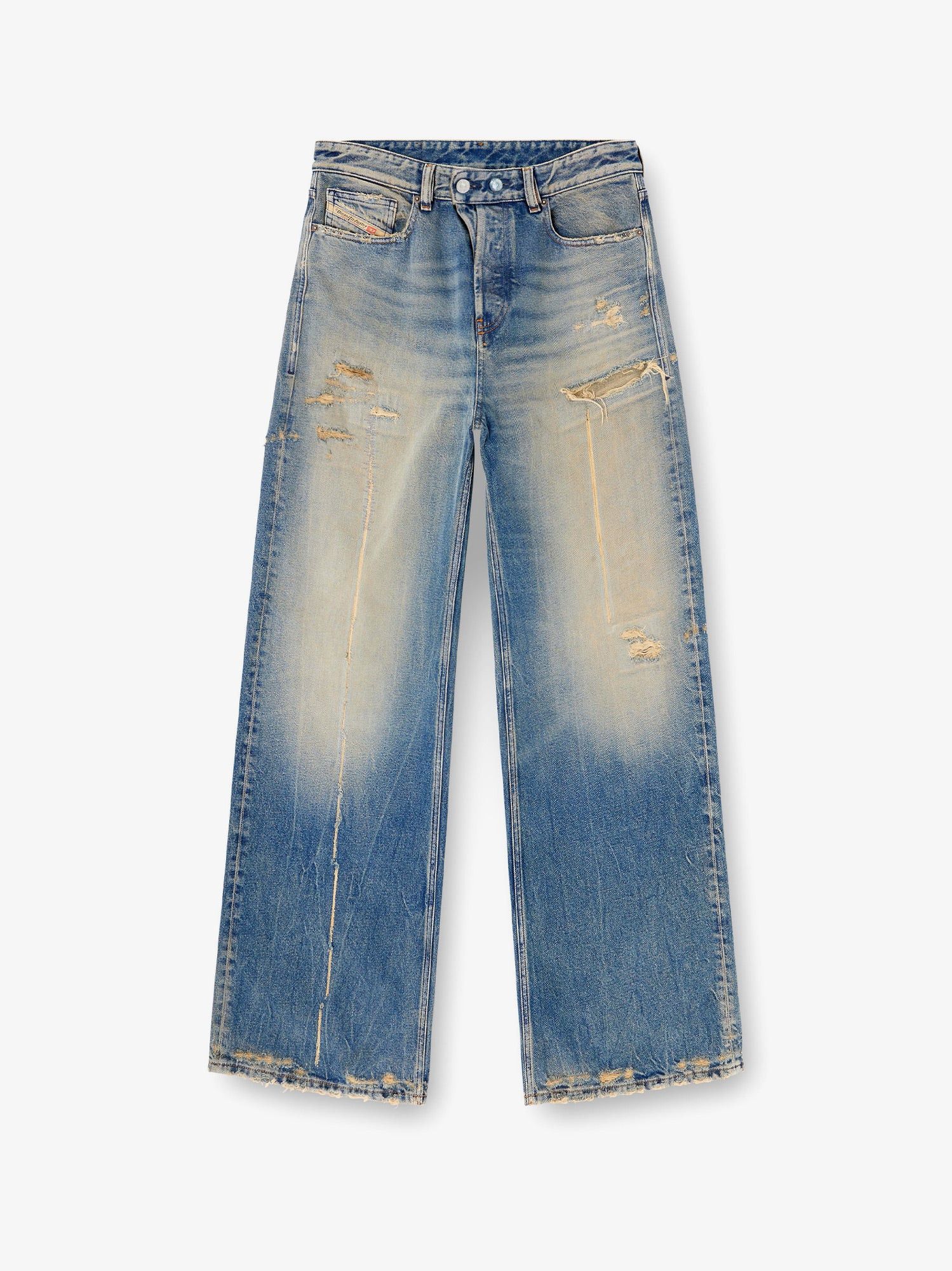 Diesel 1996 D-Sire Jeans In Denim Blue With Washed-Out Effect Size 26" / US 2 / IT 38 - 1 Thumbnail