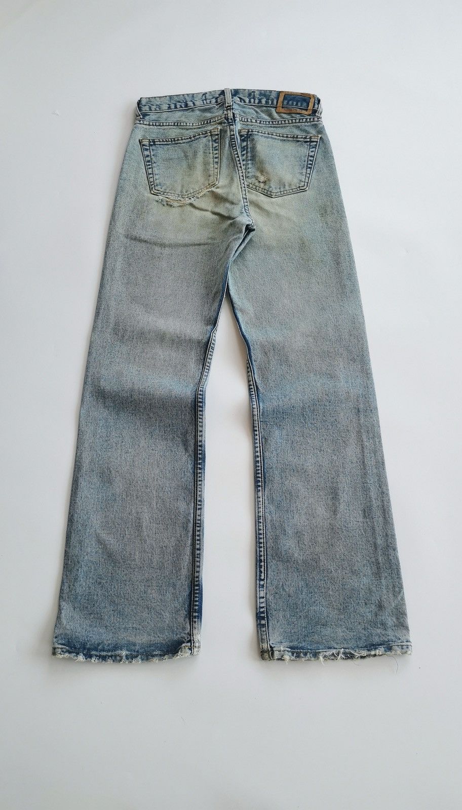 Gap Thrashed Distressed Boot Fit Gap Faded Denim Jeans Size US 30 / EU 46 - 3 Thumbnail