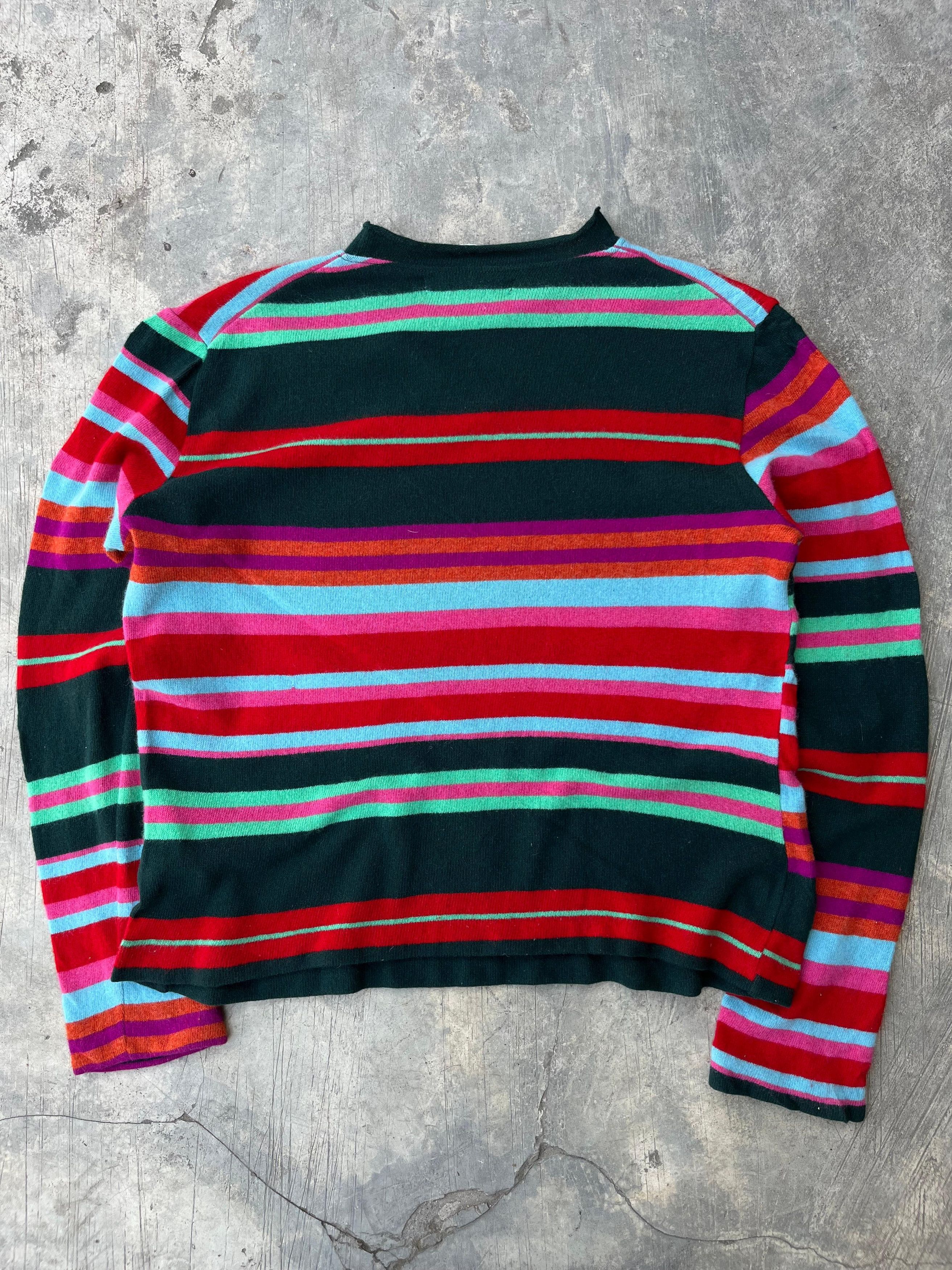 Comme des Garcons 💥Rare💥Comme Des Garcons Multicolor Long Sleeve Tshirt Size S / US 4 / IT 40 - 4 Thumbnail